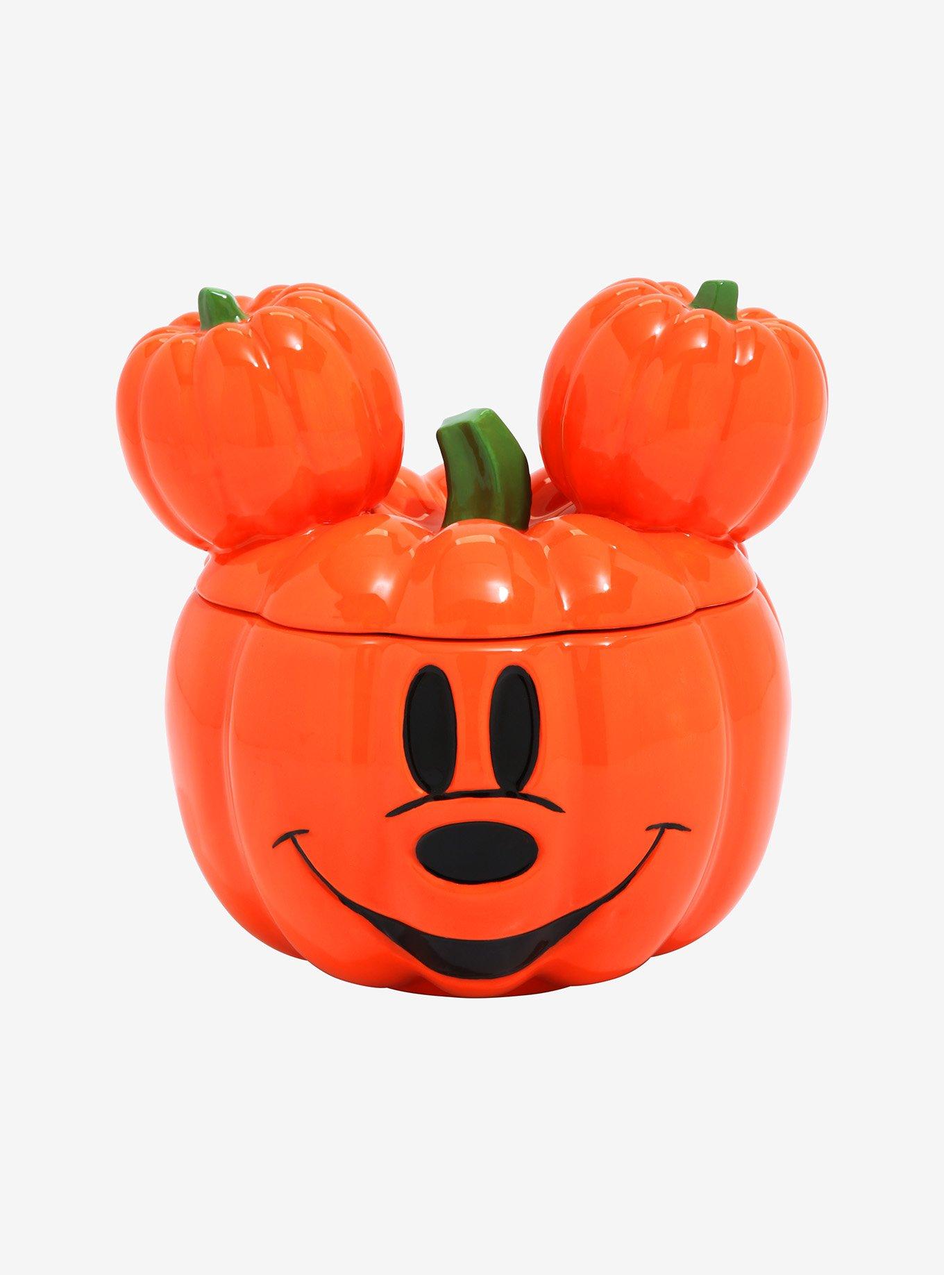 Disney Mickey Mouse Pumpkin Candy Bowl Hot Topic Exclusive, , alternate