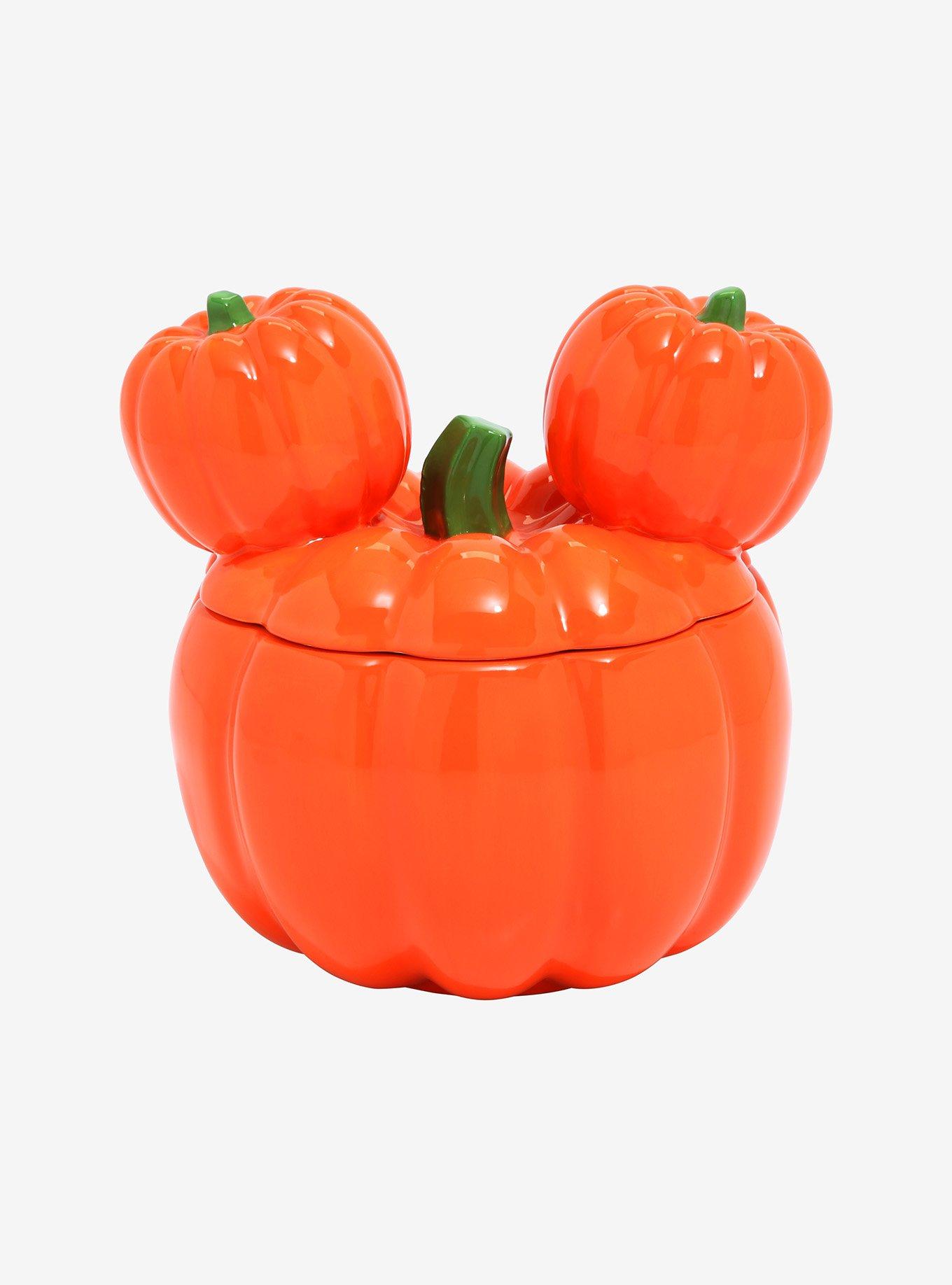 Disney Mickey Mouse Pumpkin Candy Bowl Hot Topic Exclusive, , alternate