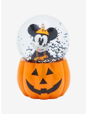 Disney Mickey Mouse Pumpkin Mini Snow Globe Hot Topic Exclusive, , hi-res