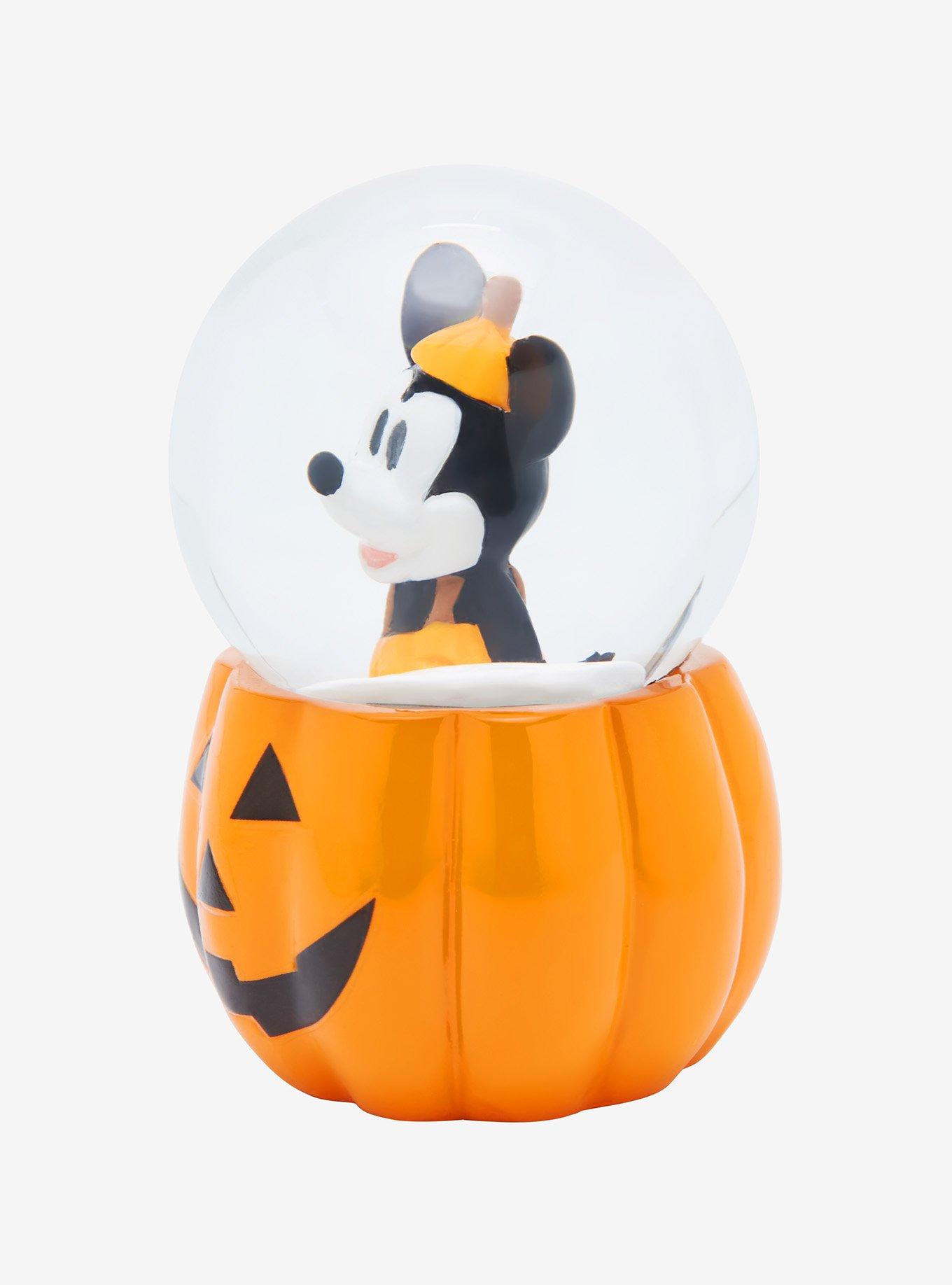 Disney Mickey Mouse Pumpkin Mini Snow Globe Hot Topic Exclusive, , alternate