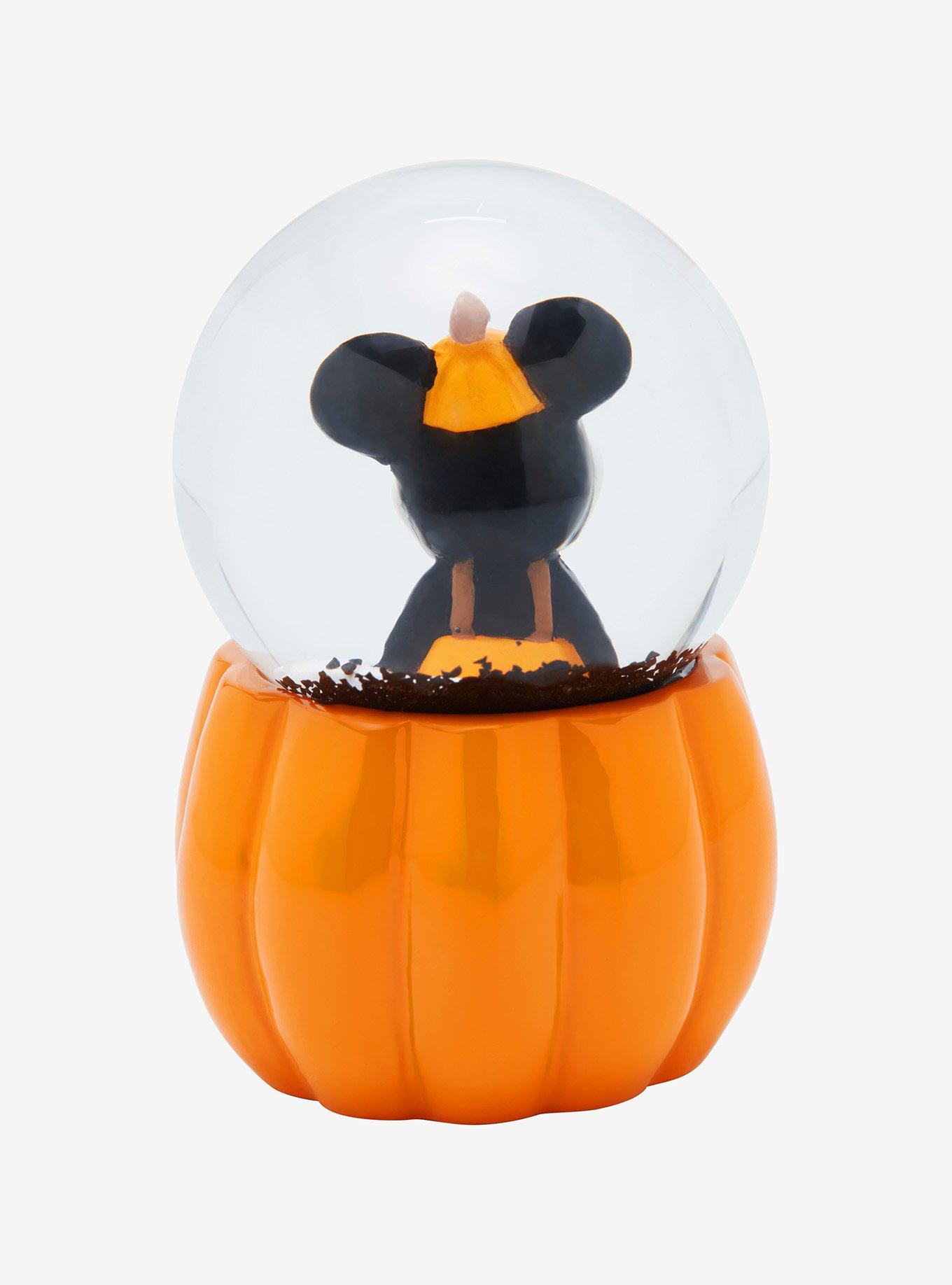 Disney Mickey Mouse Pumpkin Mini Snow Globe Hot Topic Exclusive, , alternate