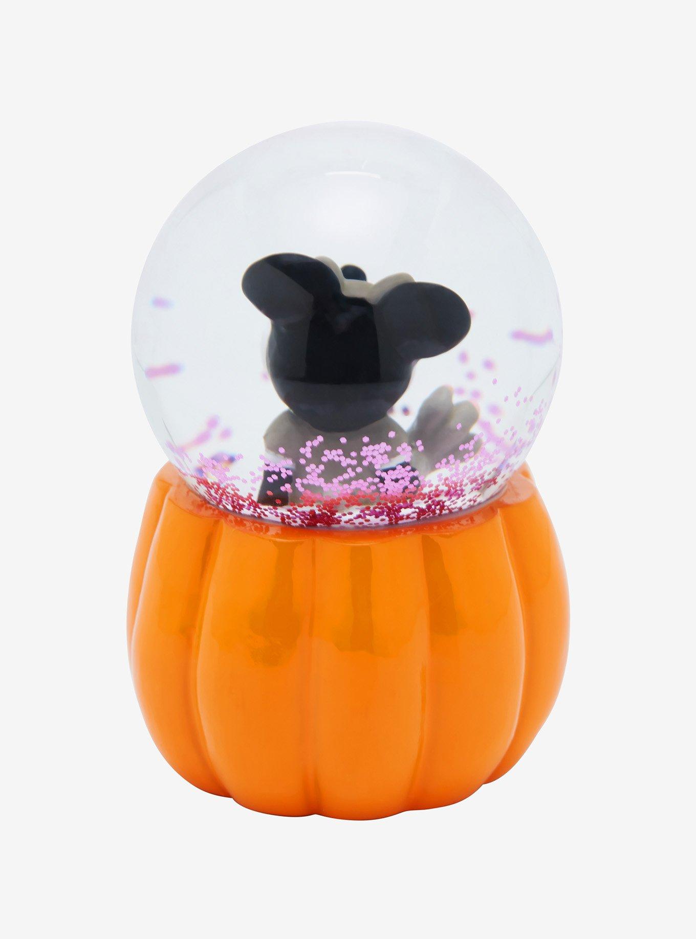 Disney Minnie Mouse Pumpkin Mini Snow Globe Hot Topic Exclusive, , alternate