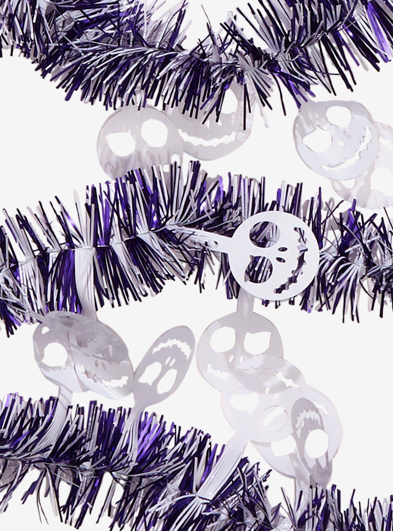 The Nightmare Before Christmas Jack Purple Tinsel Garland, , alternate