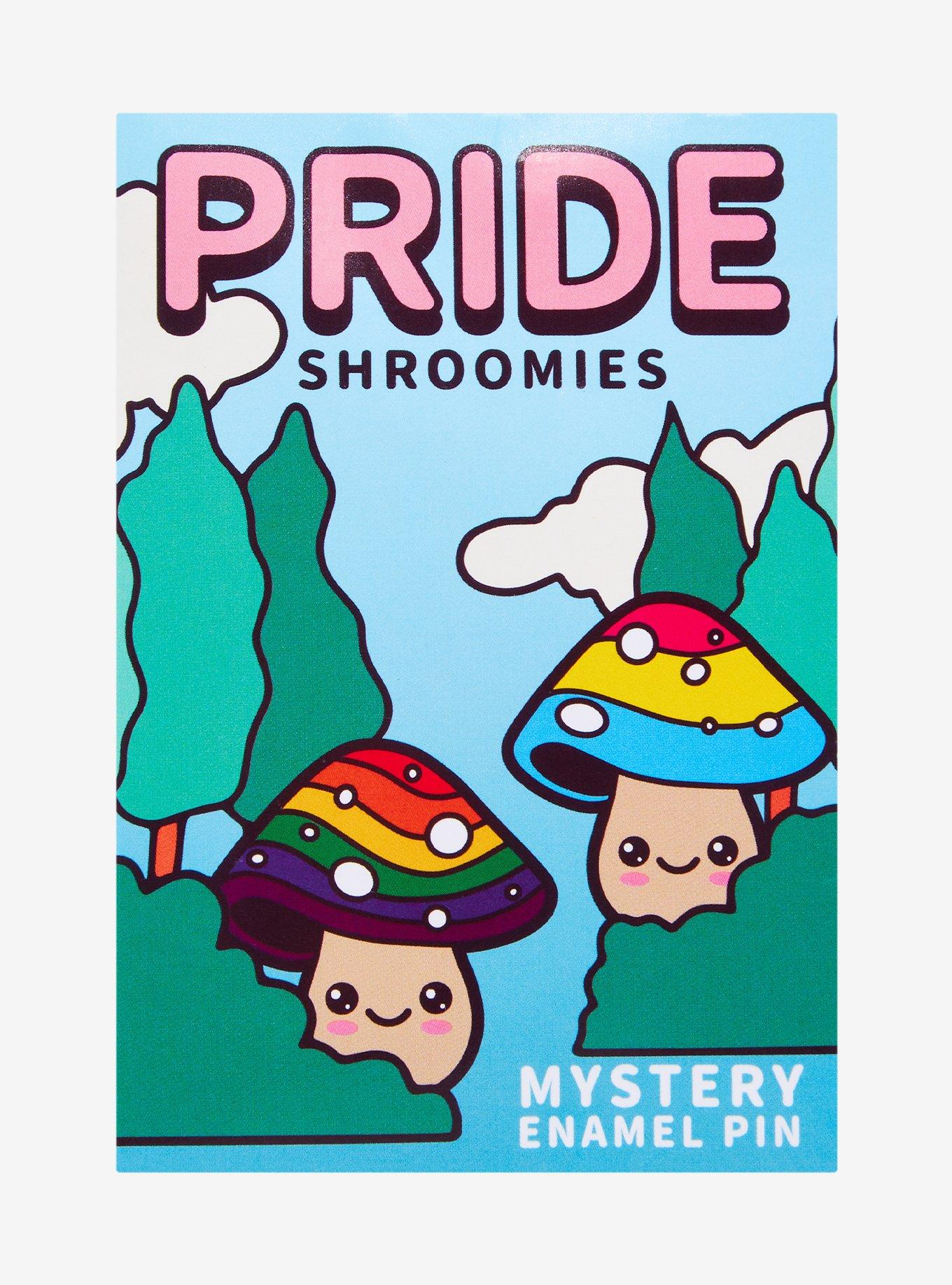 Pride Mushrooms Blind Box Enamel Pin, , alternate