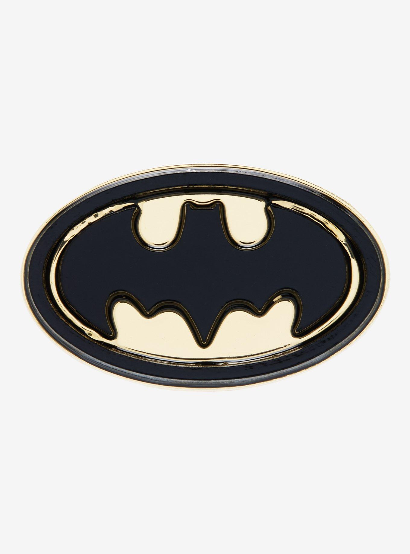 DC Comics Batman Symbol Enamel Pin - BoxLunch Exclusive, , alternate