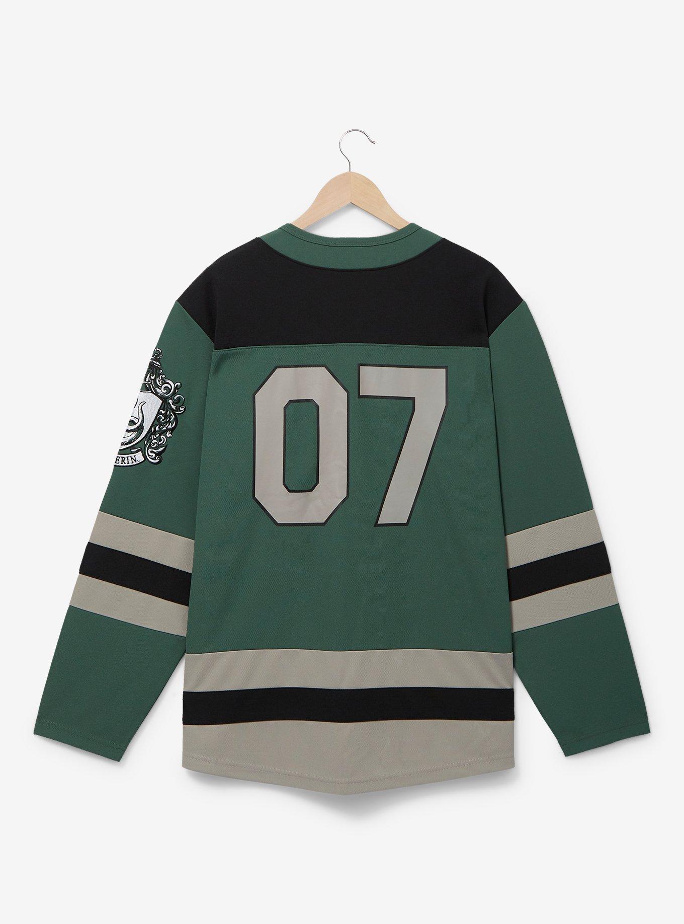 Harry Potter Slytherin Hockey Jersey - BoxLunch Exclusive, DARK GREEN, alternate