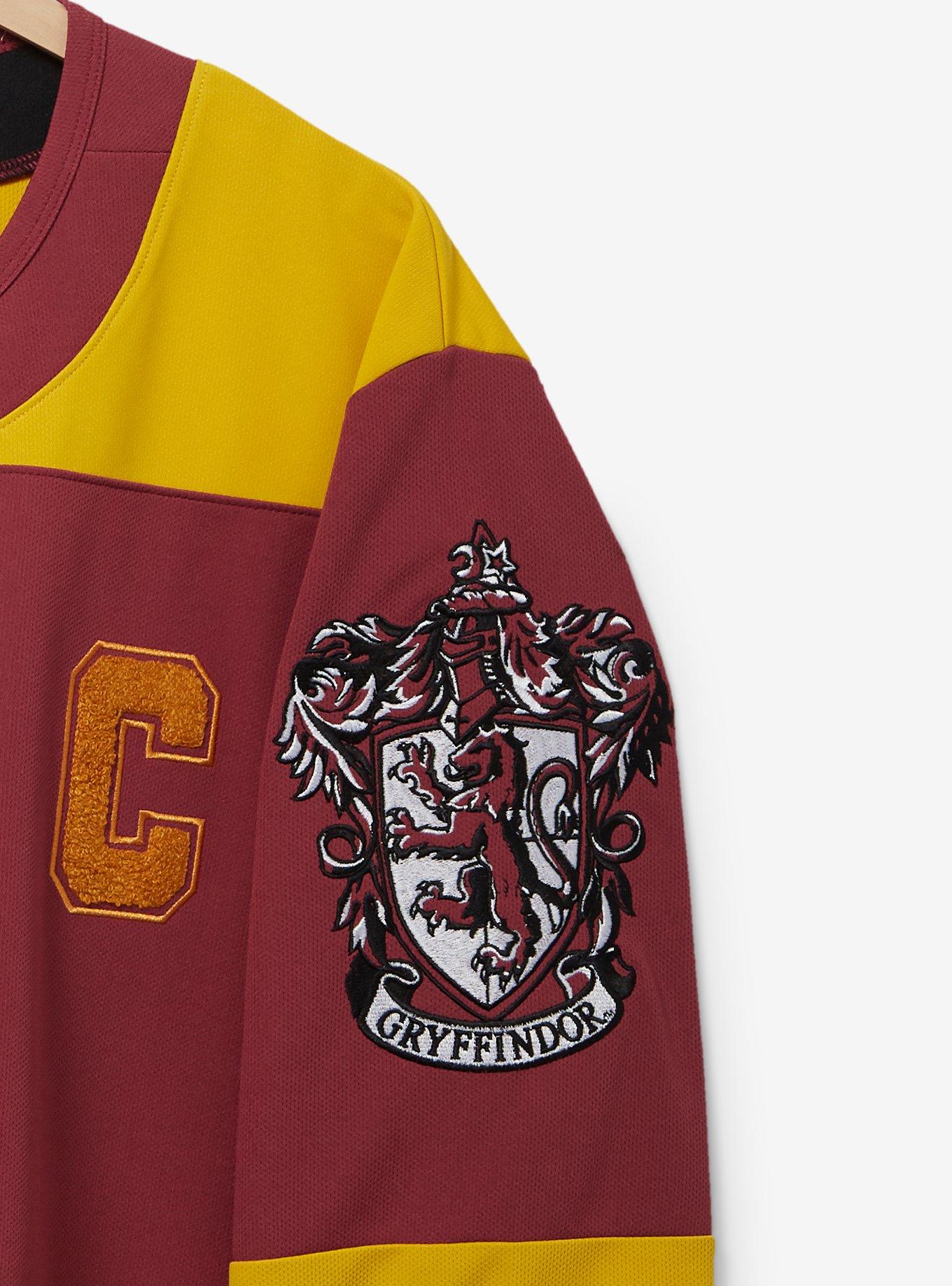 Harry Potter Gryffindor Hockey Jersey - BoxLunch Exclusive, DARK RED, alternate