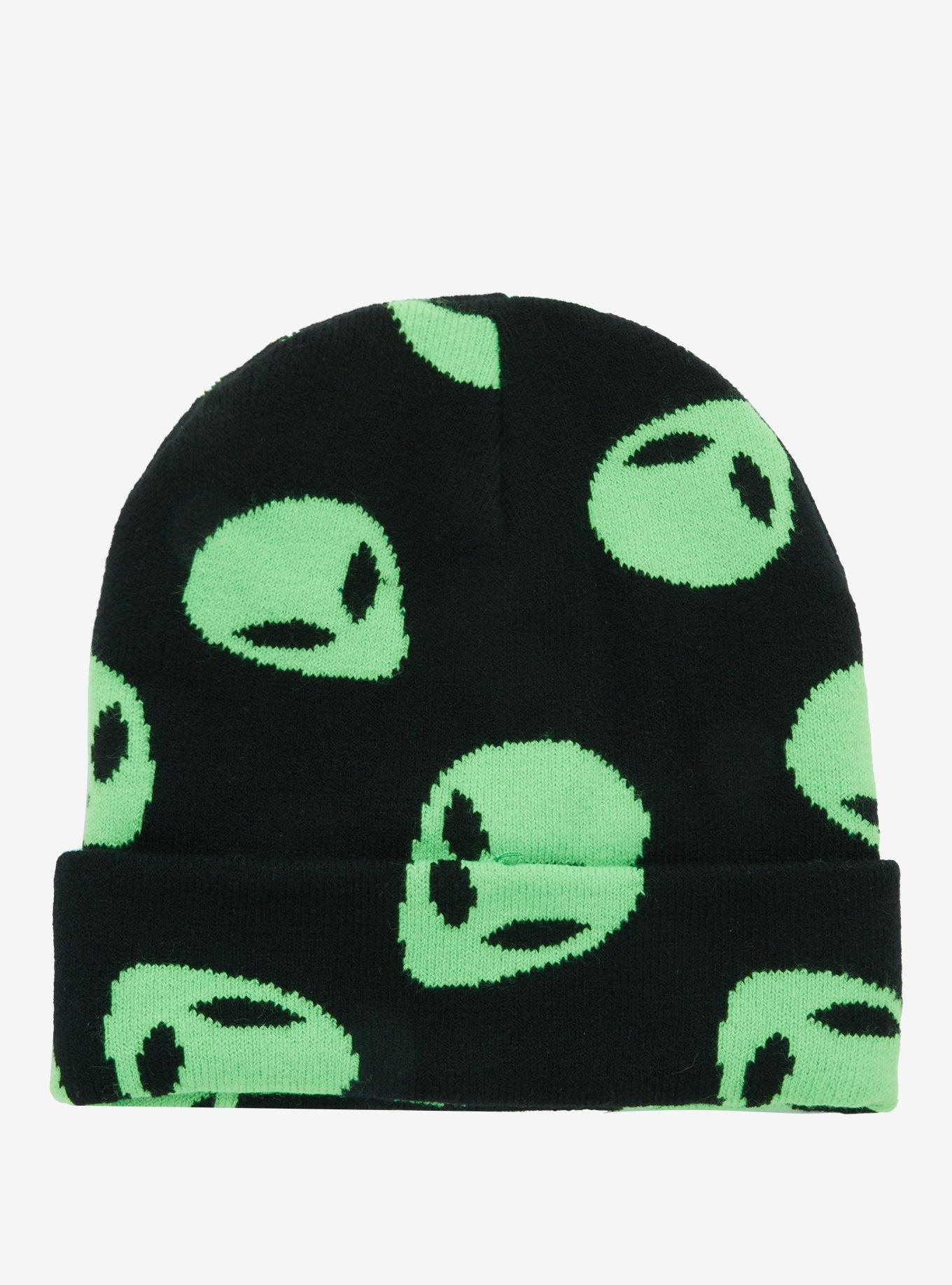 Alien Head Toss Beanie, , alternate