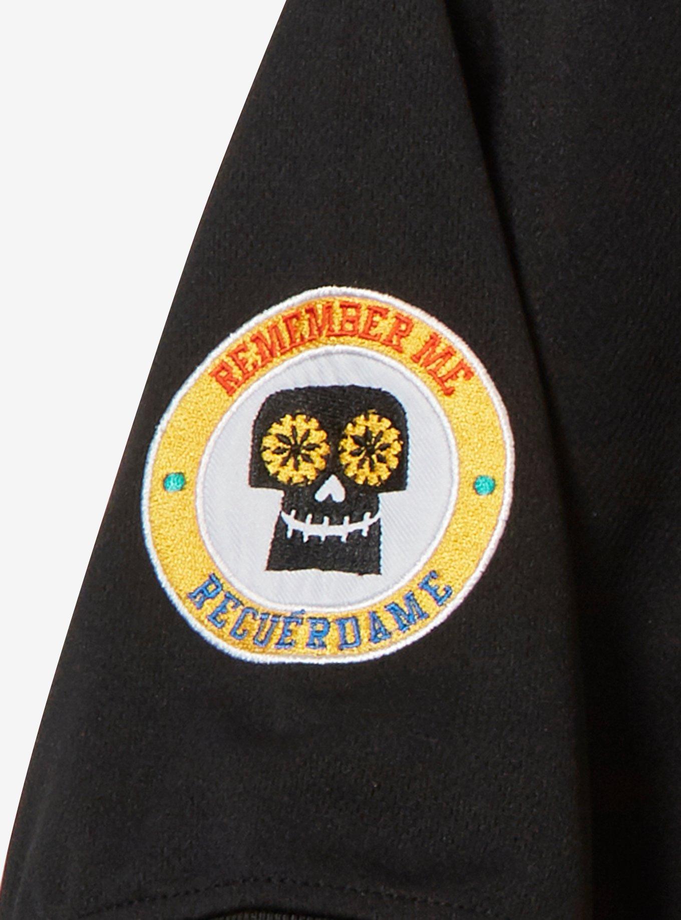 Disney Pixar Coco Miguel Baseball Jersey - BoxLunch Exclusive, BLACK, alternate