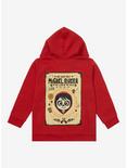 Our Universe Disney Pixar Coco Miguel Zippered Toddler Hoodie - BoxLunch Exclusive, RED, alternate