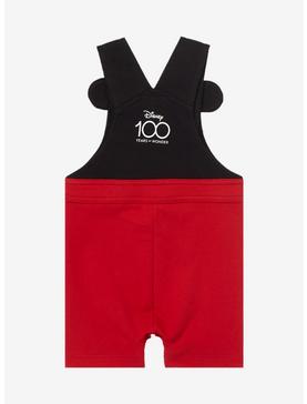 Disney 100 Mickey Mouse Replica Outfit Infant Overalls - BoxLunch Exclusive, , hi-res