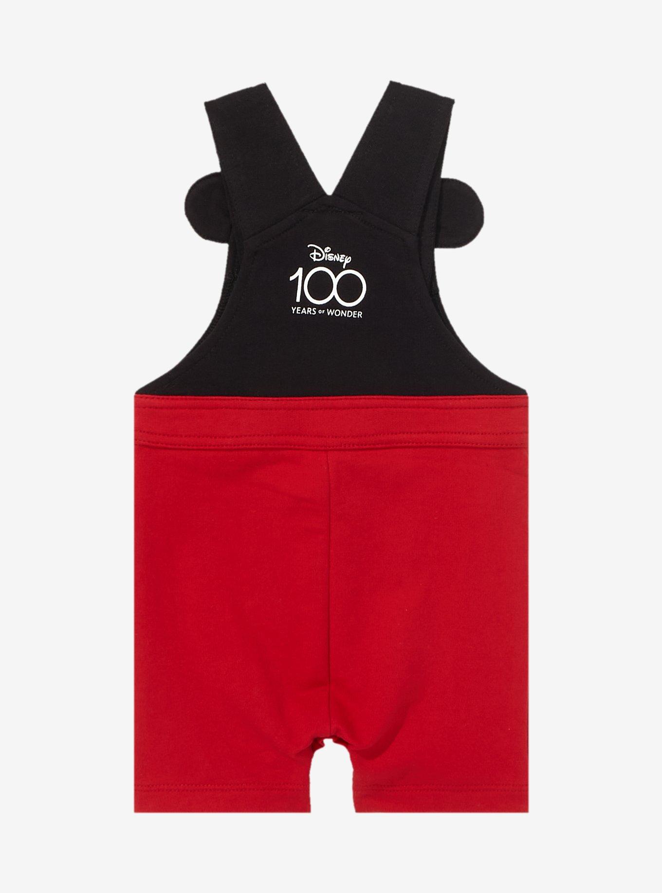 Disney 100 Mickey Mouse Replica Outfit Infant Overalls - BoxLunch Exclusive, MULTI, alternate