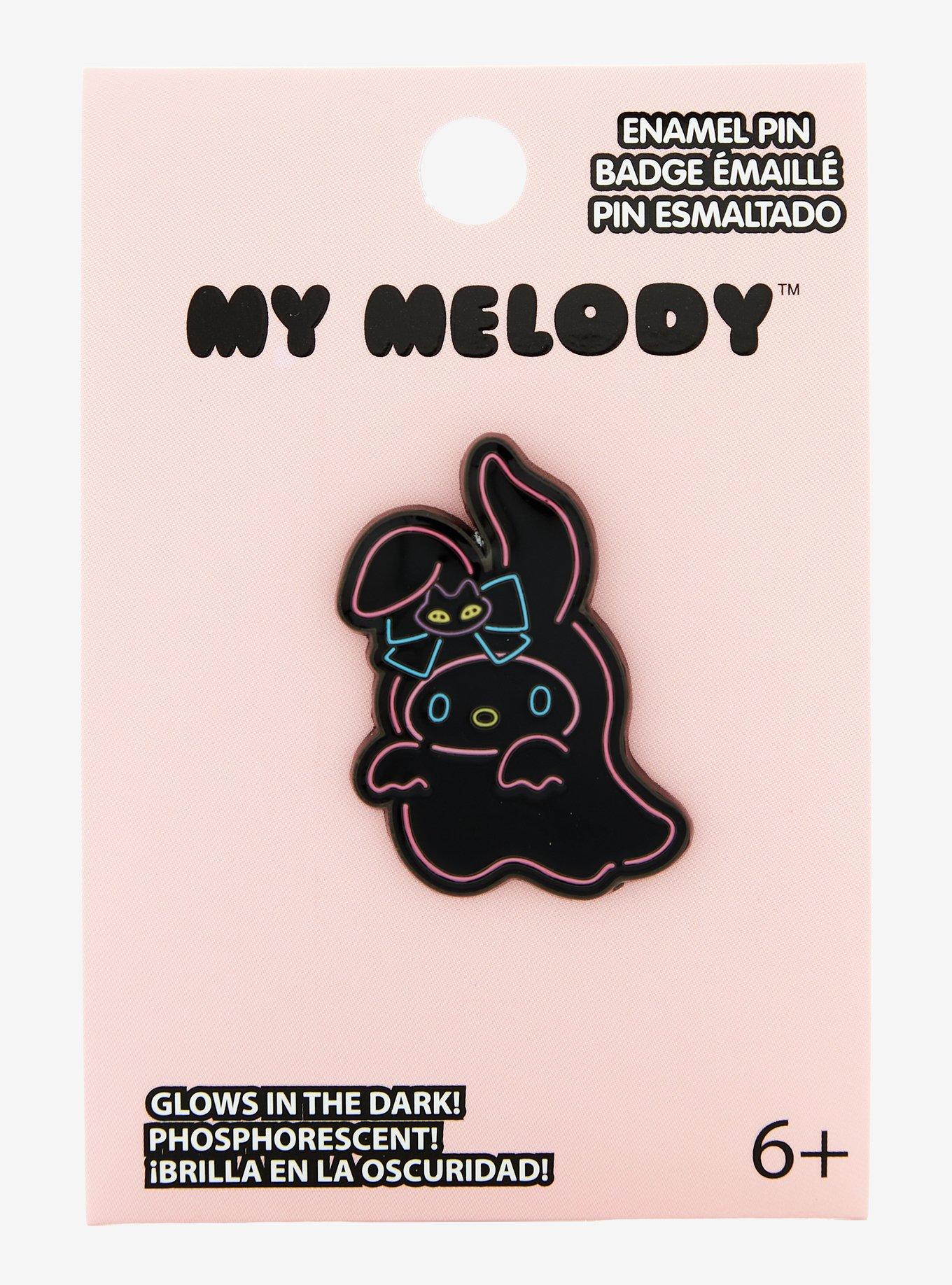 Loungefly Sanrio My Melody Ghost Glow-in-the-Dark Enamel Pin - BoxLunch Exclusive, , alternate