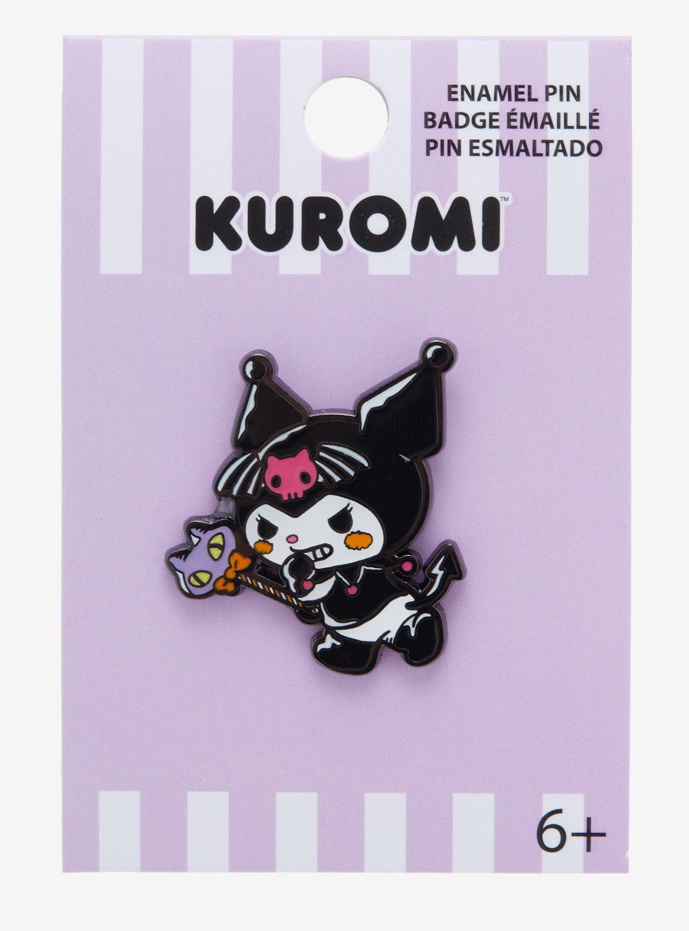 Loungefly Sanrio Kuromi Halloween Costume Enamel Pin - BoxLunch Exclusive, , alternate