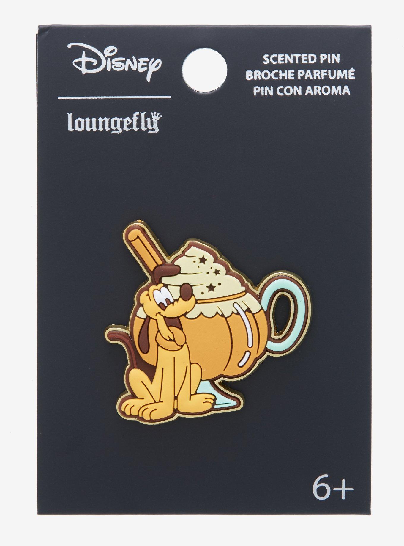 Loungefly Disney Pluto Pumpkin Spice Scented Pin - BoxLunch Exclusive