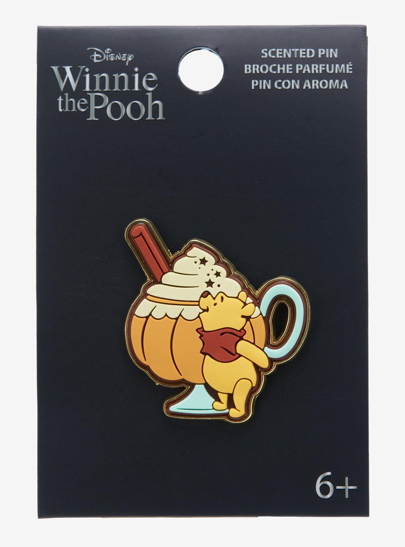 Loungefly Disney Winnie the Pooh Pumpkin Spice Scented Pin - BoxLunch Exclusive, , alternate