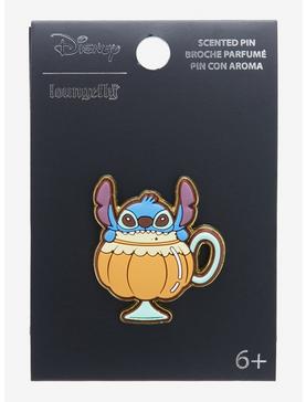 Loungefly Disney Lilo & Stitch Pumpkin Spice Scented Pin - BoxLunch Exclusive, , hi-res