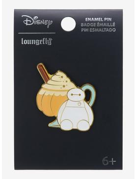Loungefly Disney Big Hero 6 Baymax Pumpkin Spice Latte Enamel Pin - BoxLunch Exclusive, , hi-res