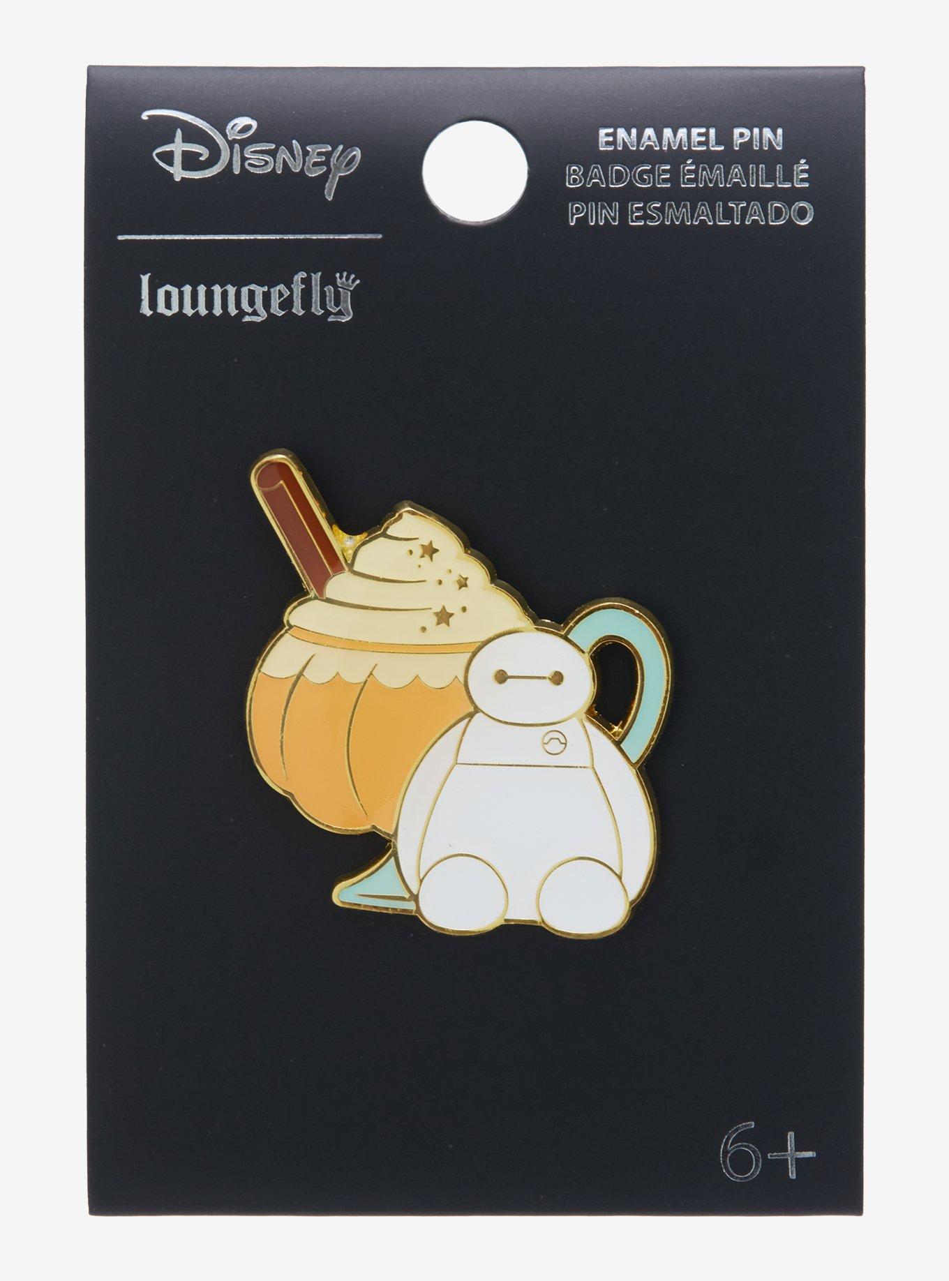 Loungefly Disney Big Hero 6 Baymax Pumpkin Spice Latte Enamel Pin - BoxLunch Exclusive, , alternate