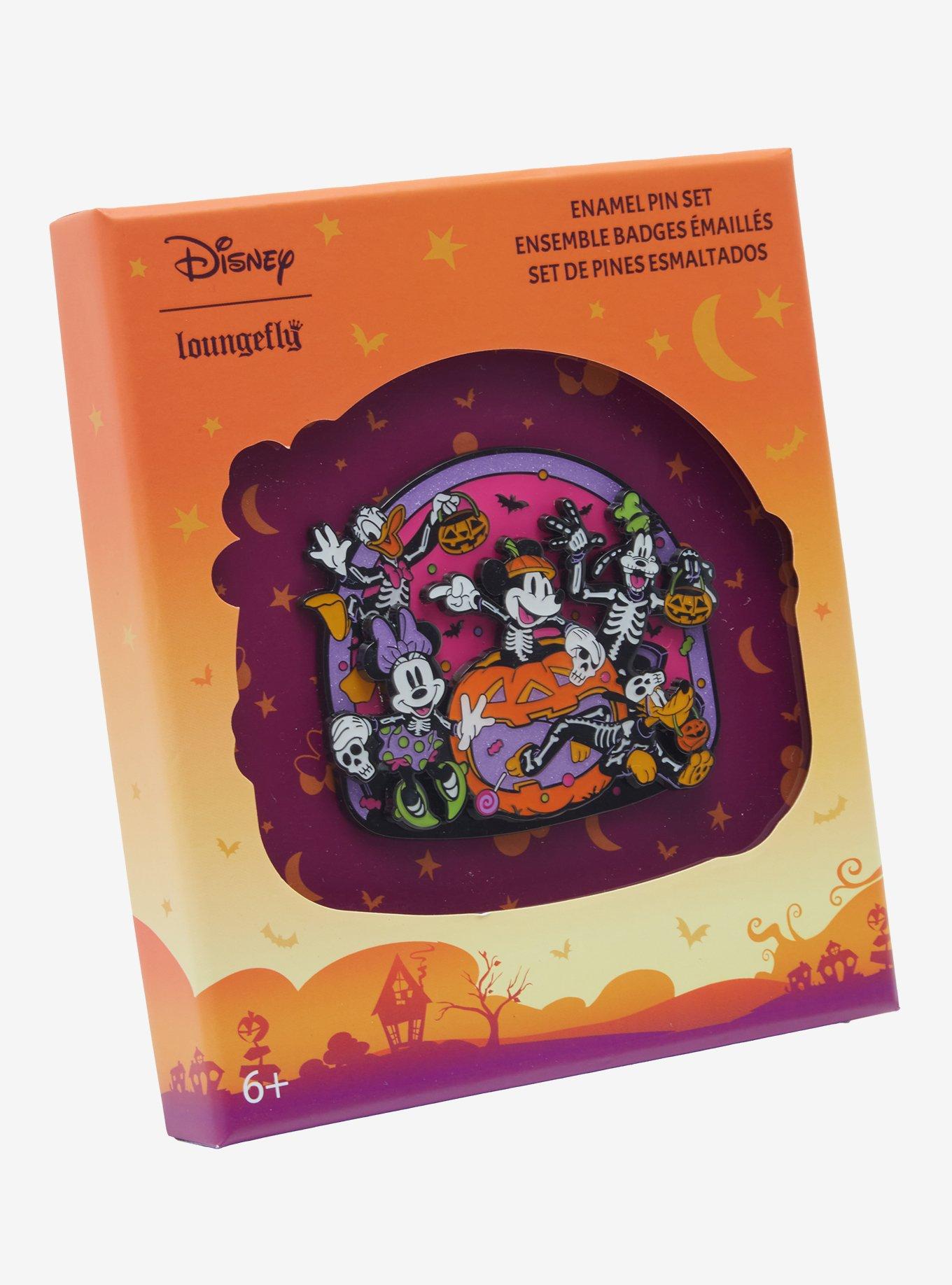 Loungefly Disney Mickey & Friends Skeleton Costume Limited Edition Enamel Pin - BoxLunch Exclusive, , alternate