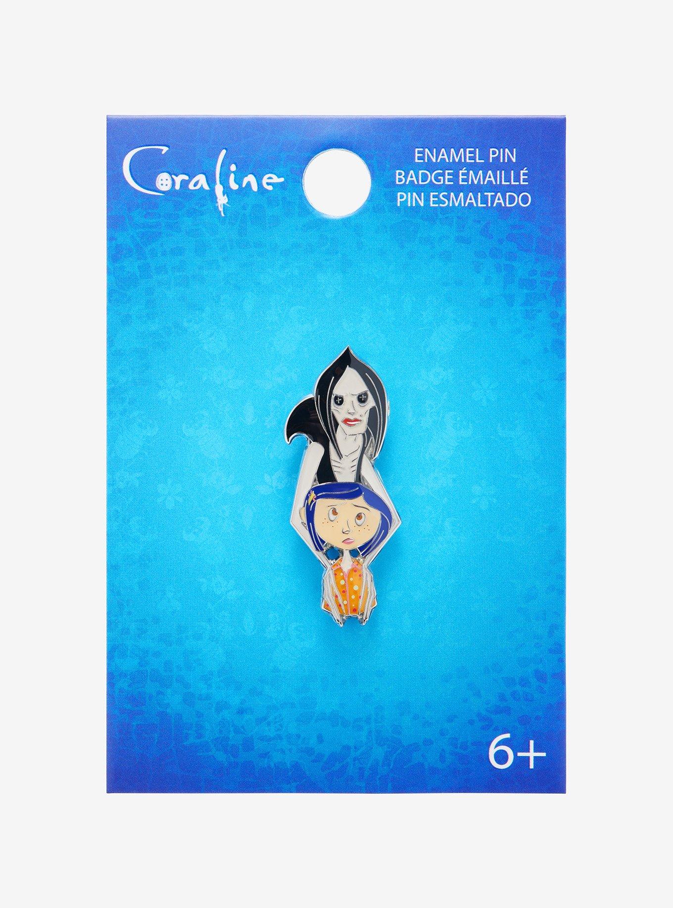 Loungefly Coraline Other Mother & Coraline Enamel Pin - BoxLunch Exclusive, , alternate
