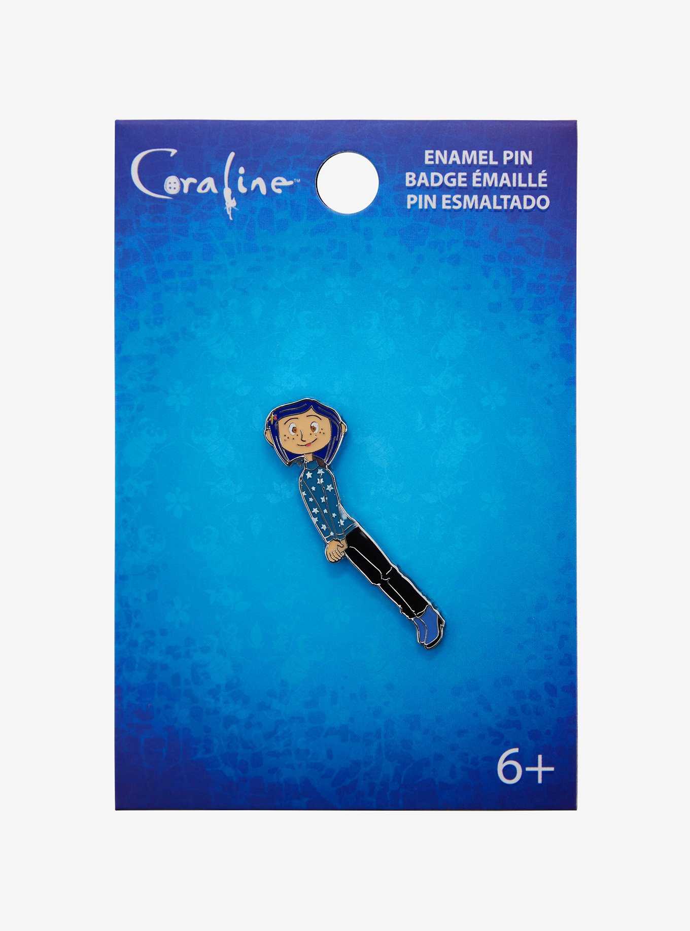 Loungefly Coraline Standing Pose Enamel Pin - BoxLunch Exclusive, , hi-res