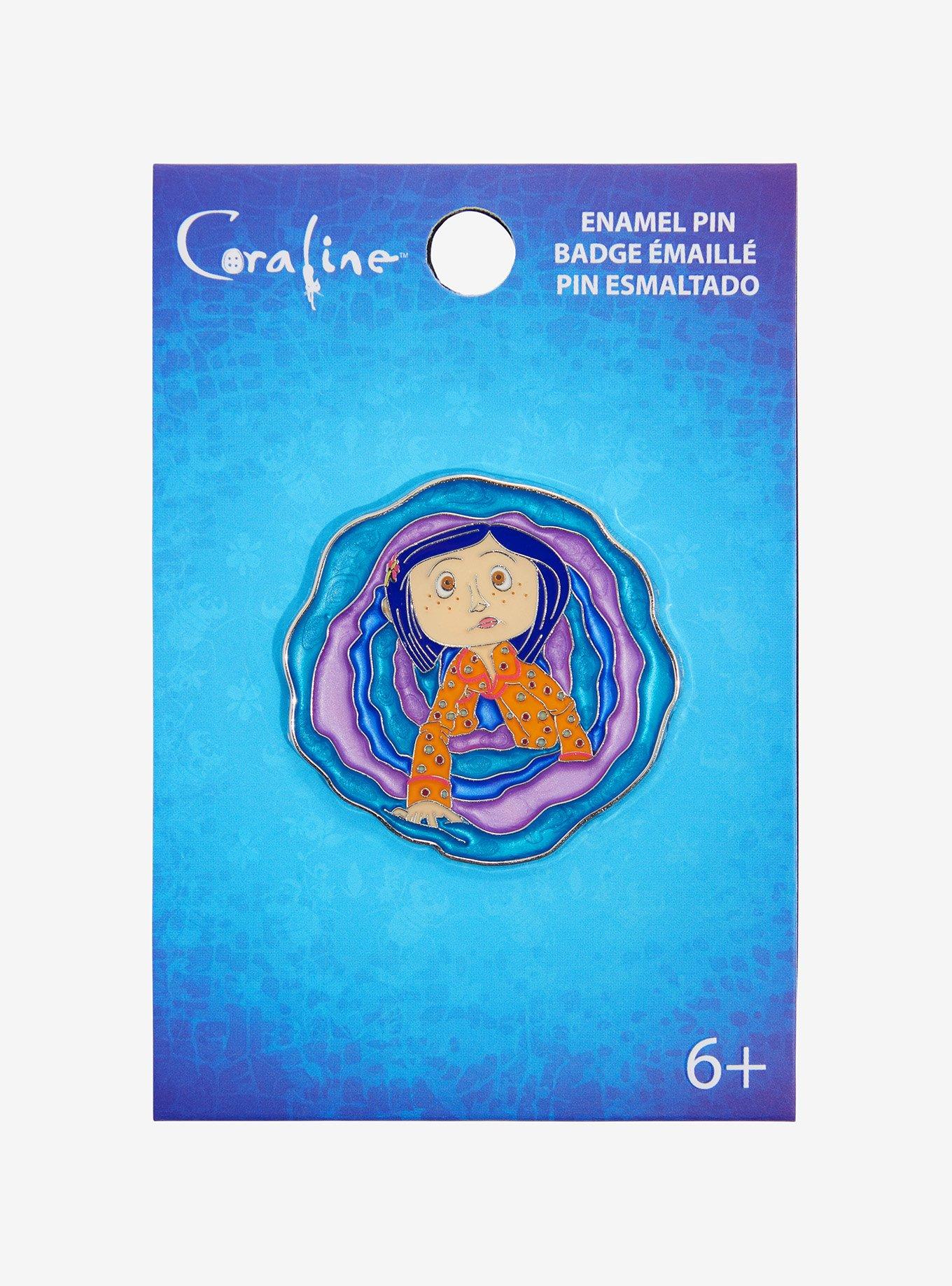 Loungefly Coraline Tunnel Enamel Pin - BoxLunch Exclusive, , alternate