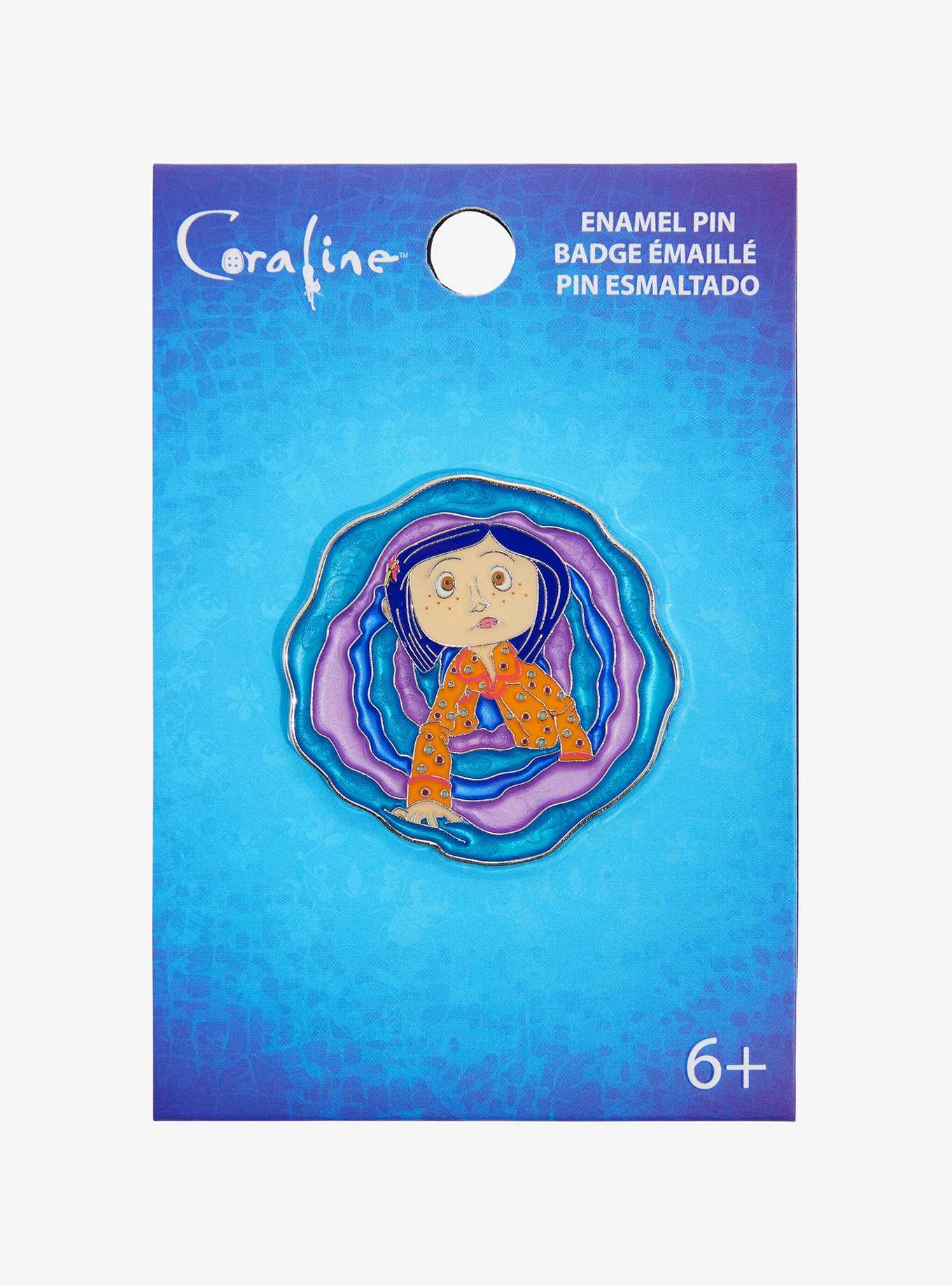 Loungefly Coraline Tunnel Enamel Pin - BoxLunch Exclusive, , hi-res