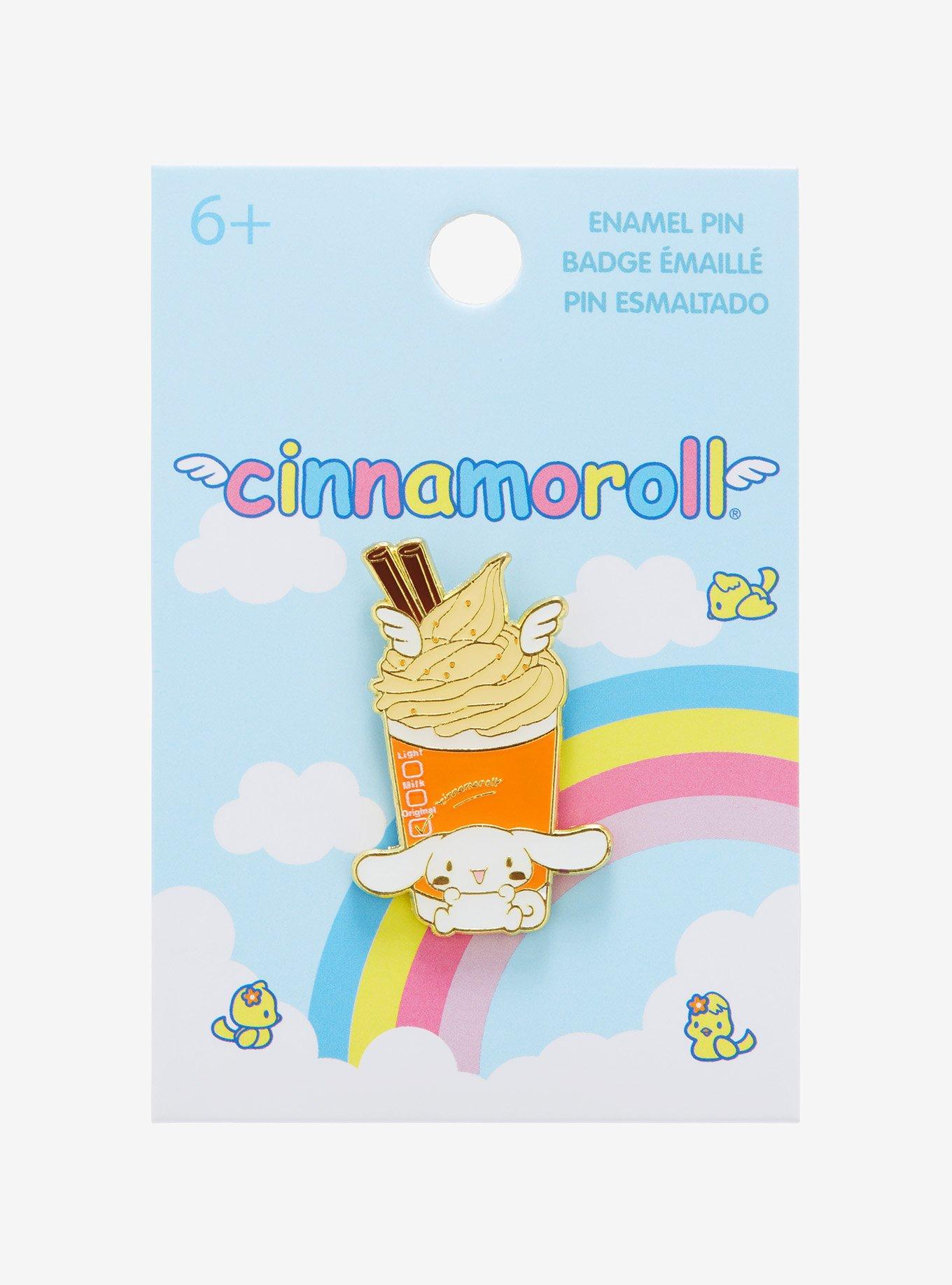 Sanrio Cinnamoroll Pumpkin Spice Latte Enamel Pin - BoxLunch Exclusive, , alternate