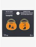 Loungefly Disney Pixar WALL-E Jack-o-Lantern Buckets EVE & WALL-E Enamel Pin Set - BoxLunch Exclusive, , alternate