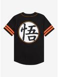 Dragon Ball Z Saiyan Baseball Jersey - BoxLunch Exclusive, BLACK, alternate