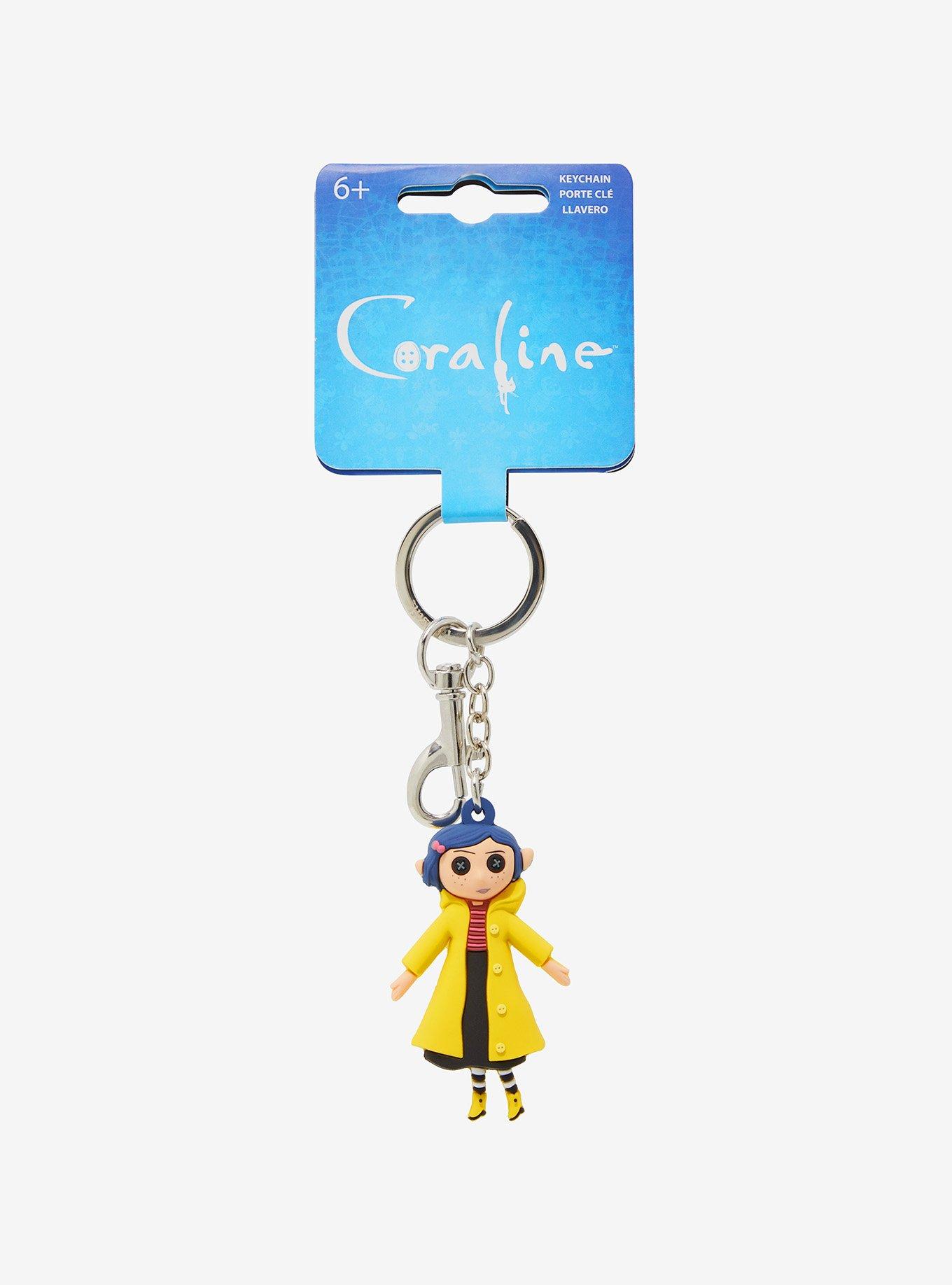 Loungefly Coraline Doll Figural Keychain - BoxLunch Exclusive, , alternate