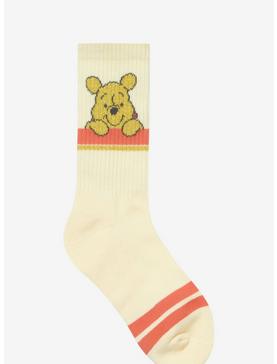 Disney Winnie The Pooh Glitter Stitch Crew Socks, , hi-res