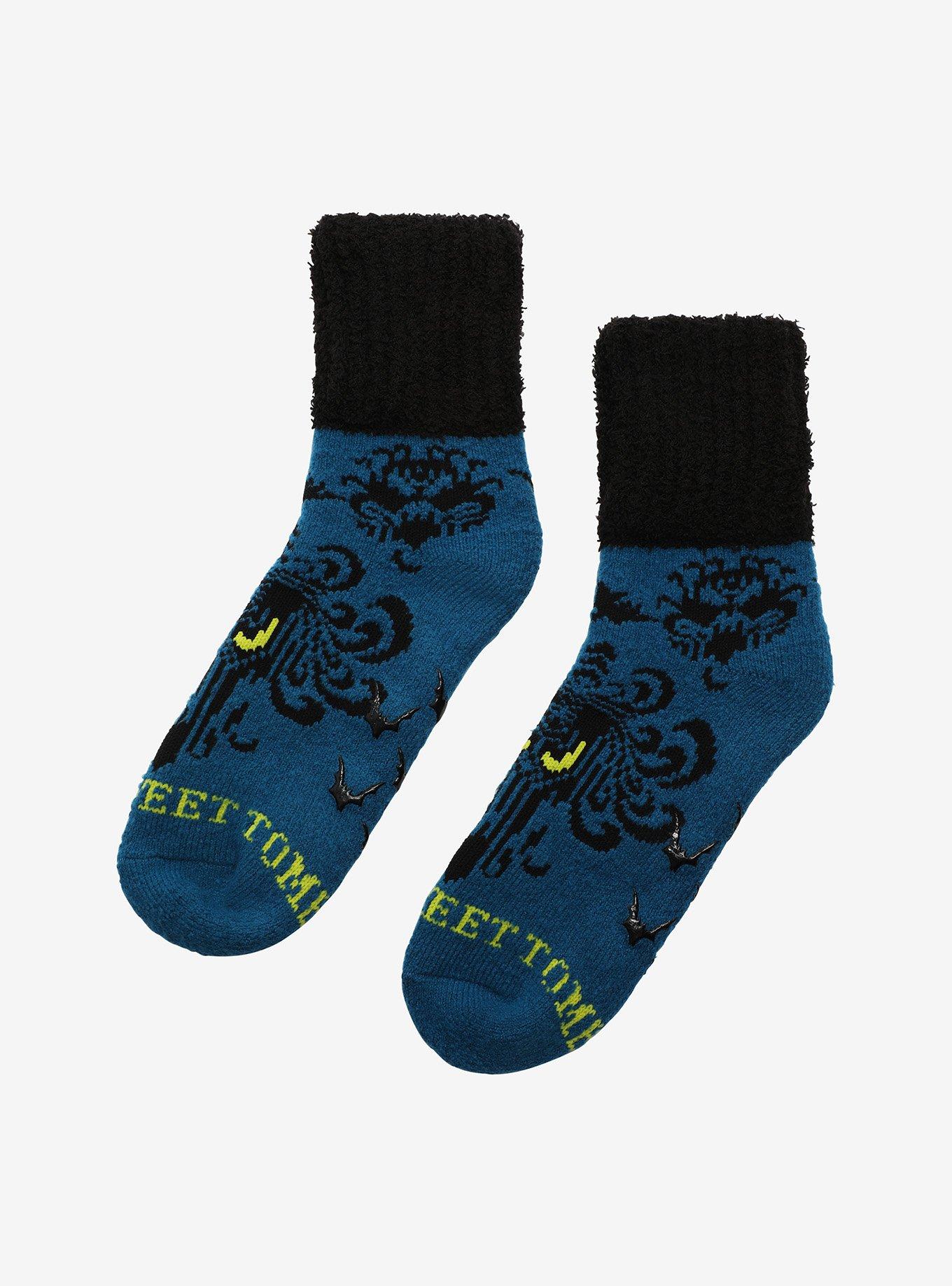 Disney The Haunted Mansion Wallpaper Cozy Socks, , alternate