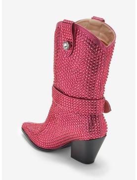 Azalea Wang Pink Bling Cowboy Boot, , hi-res
