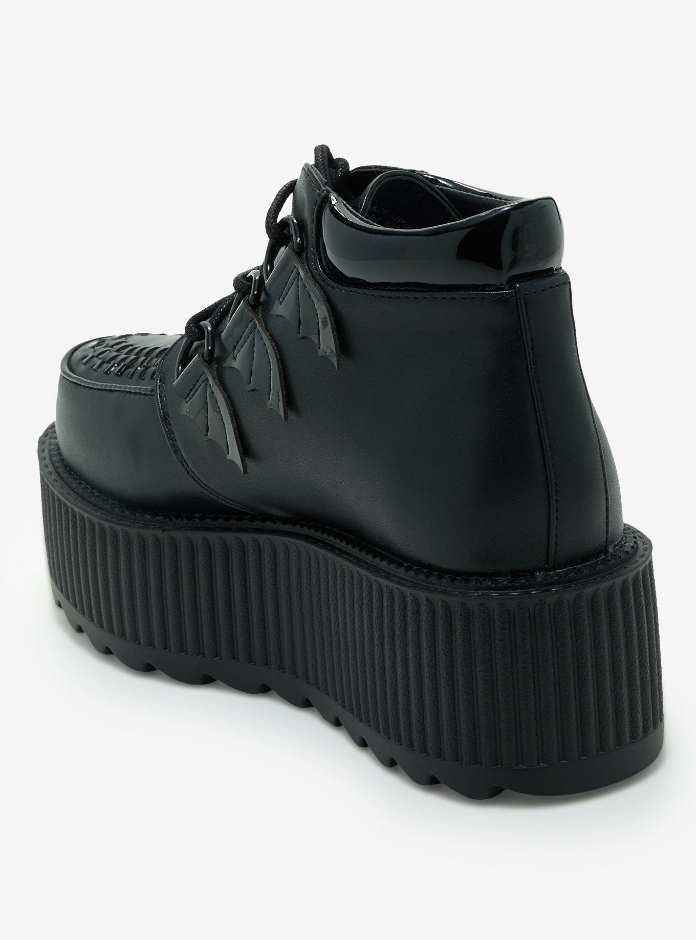 Aan boord Slijm aansluiten Creepers: Black Creeper Shoes & Plaform Creepers | Hot Topic