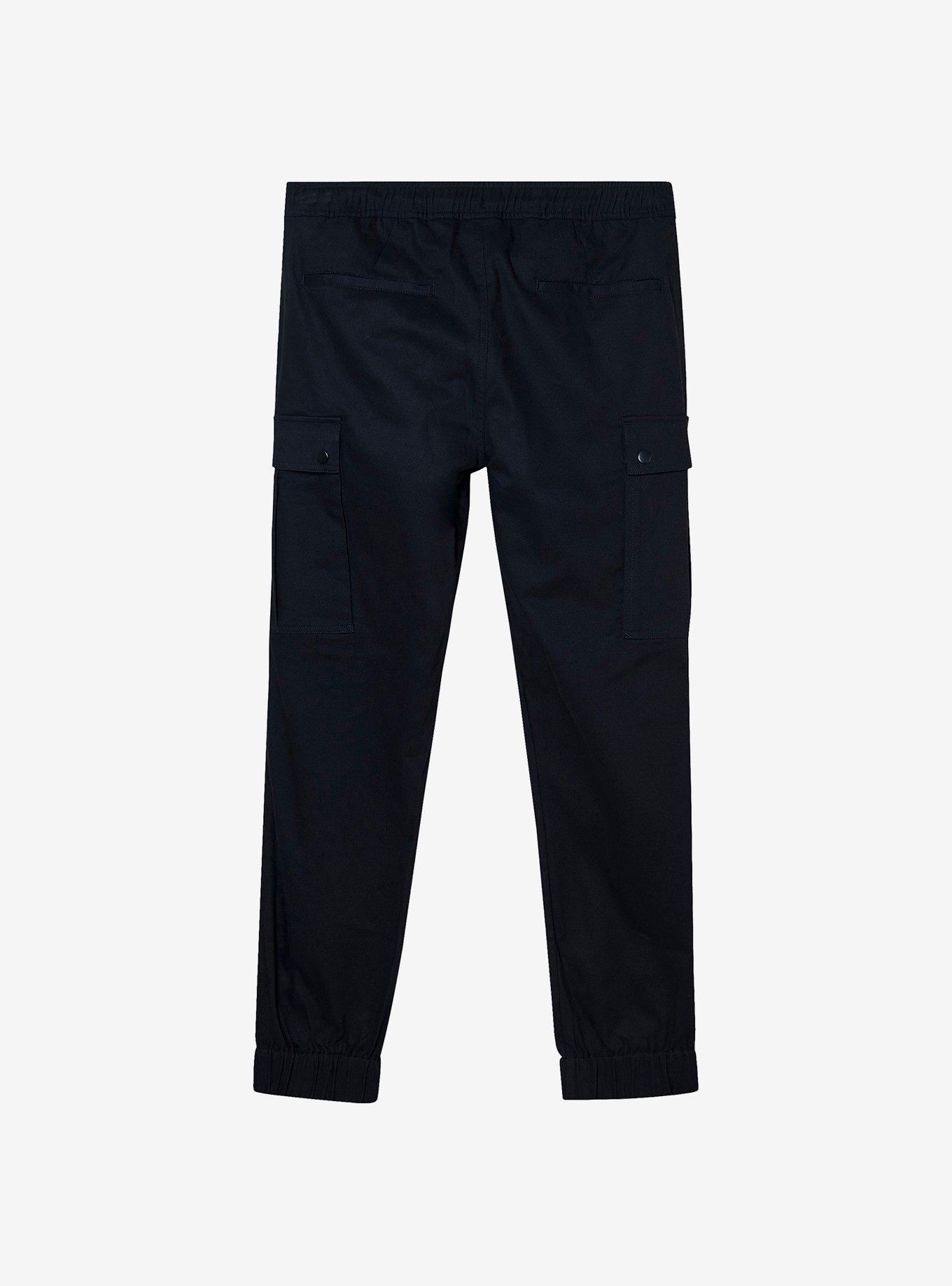 WeSC Slim Utility Jogger Black, BLACK, alternate