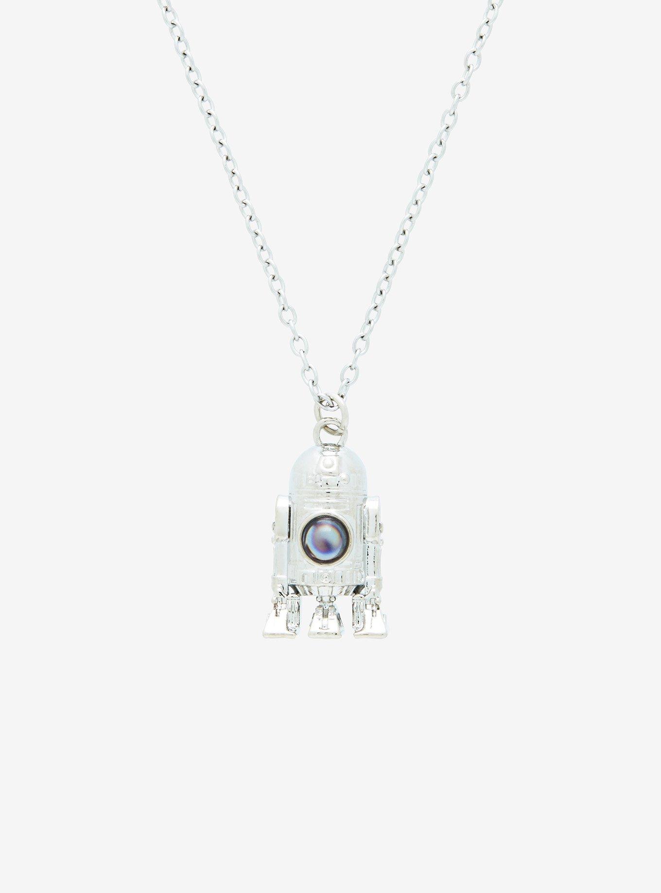 Star Wars R2-D2 Looking Glass Necklace, , alternate