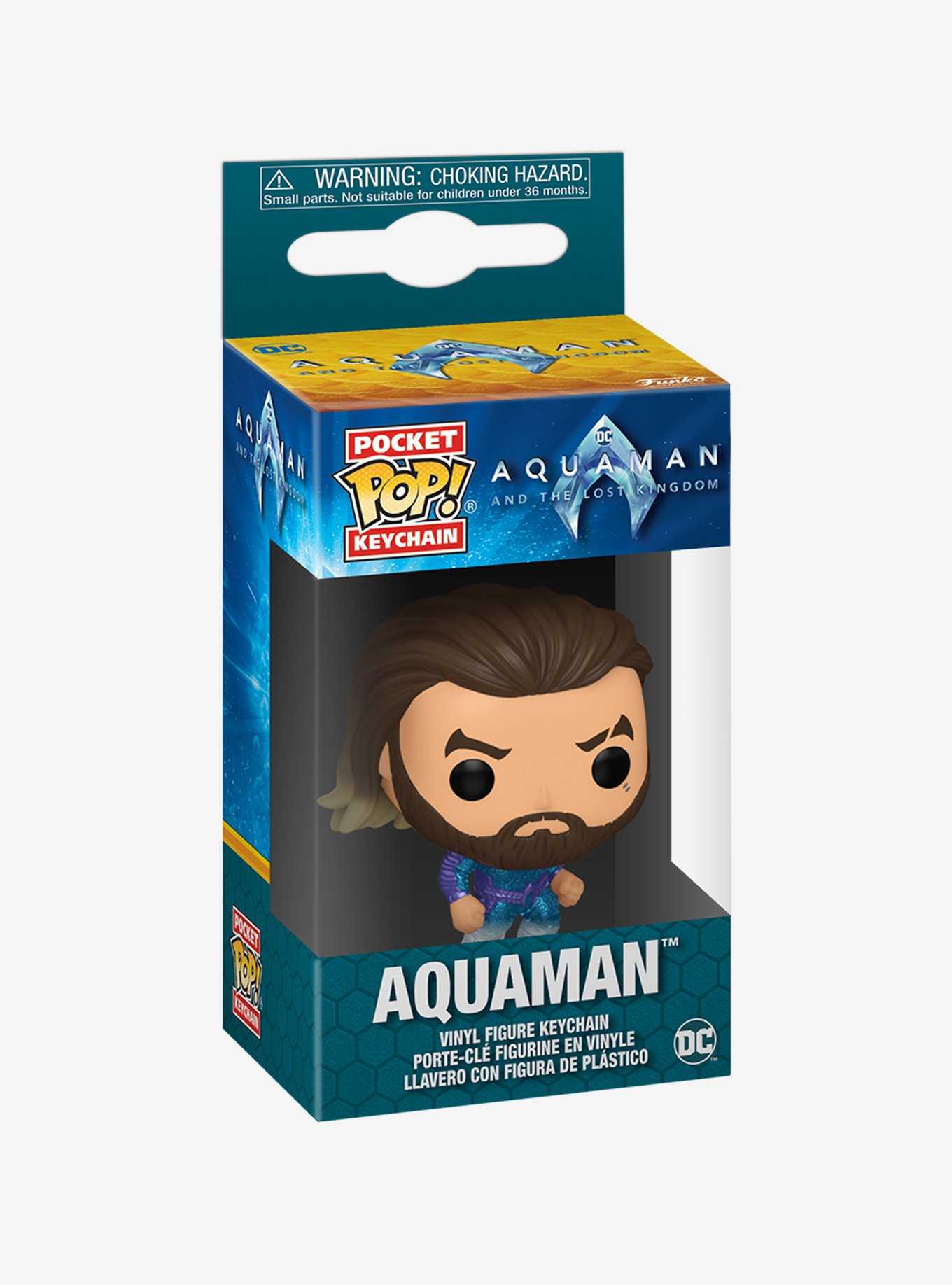 Funko DC Comics Aquaman And The Lost Kingdom Pocket Pop! Aquaman Key Chain, , hi-res