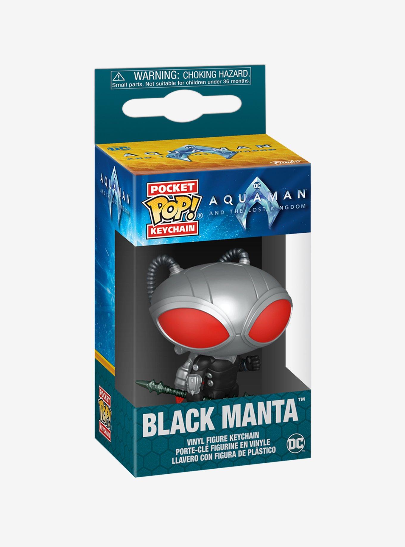 Funko DC Comics Aquaman And The Lost Kingdom Pocket Pop! Black Manta Vinyl Key Chain, , hi-res