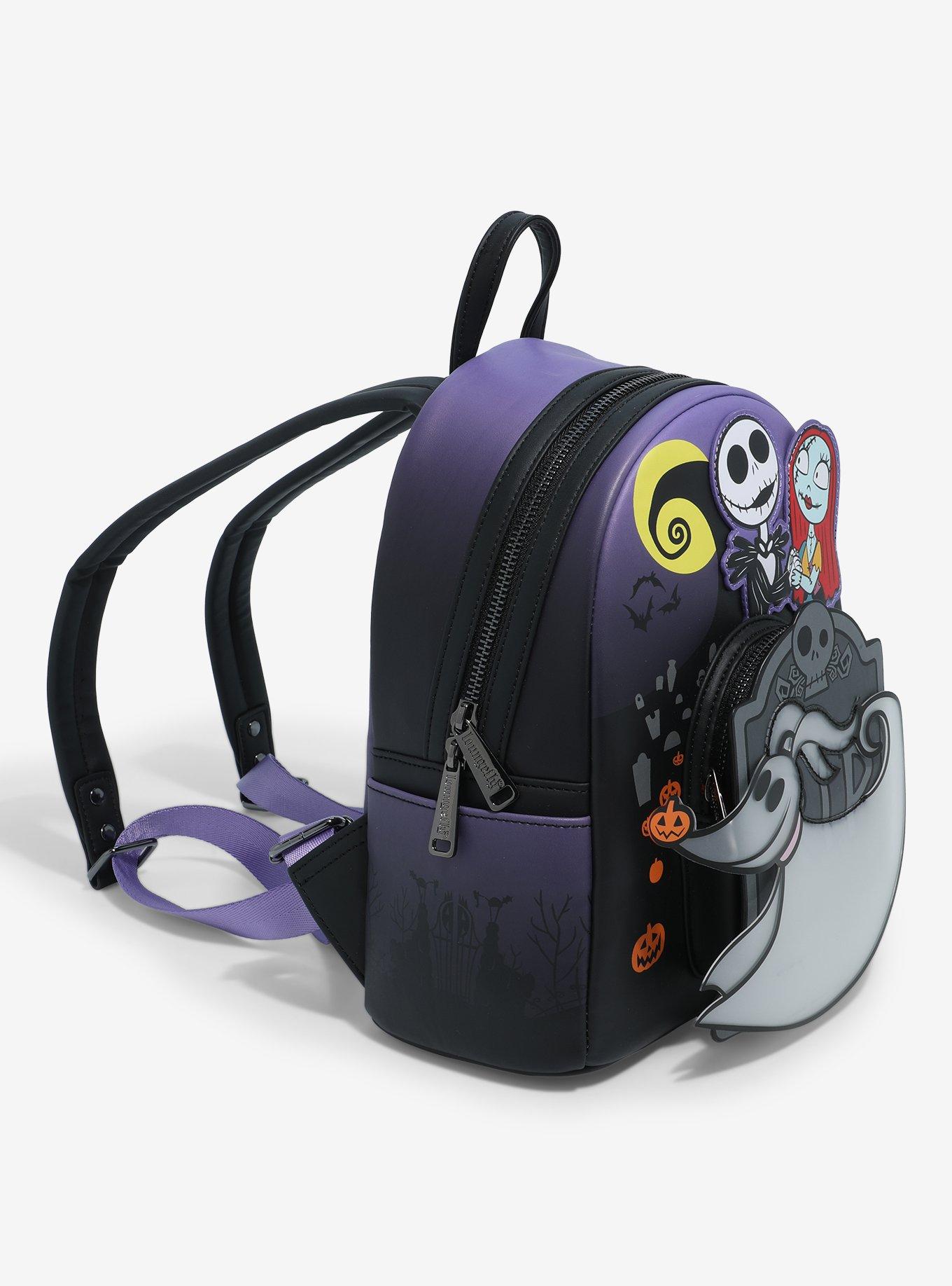 Loungefly Disney The Nightmare Before Christmas Graveyard Mini Backpack - BoxLunch Exclusive, , alternate