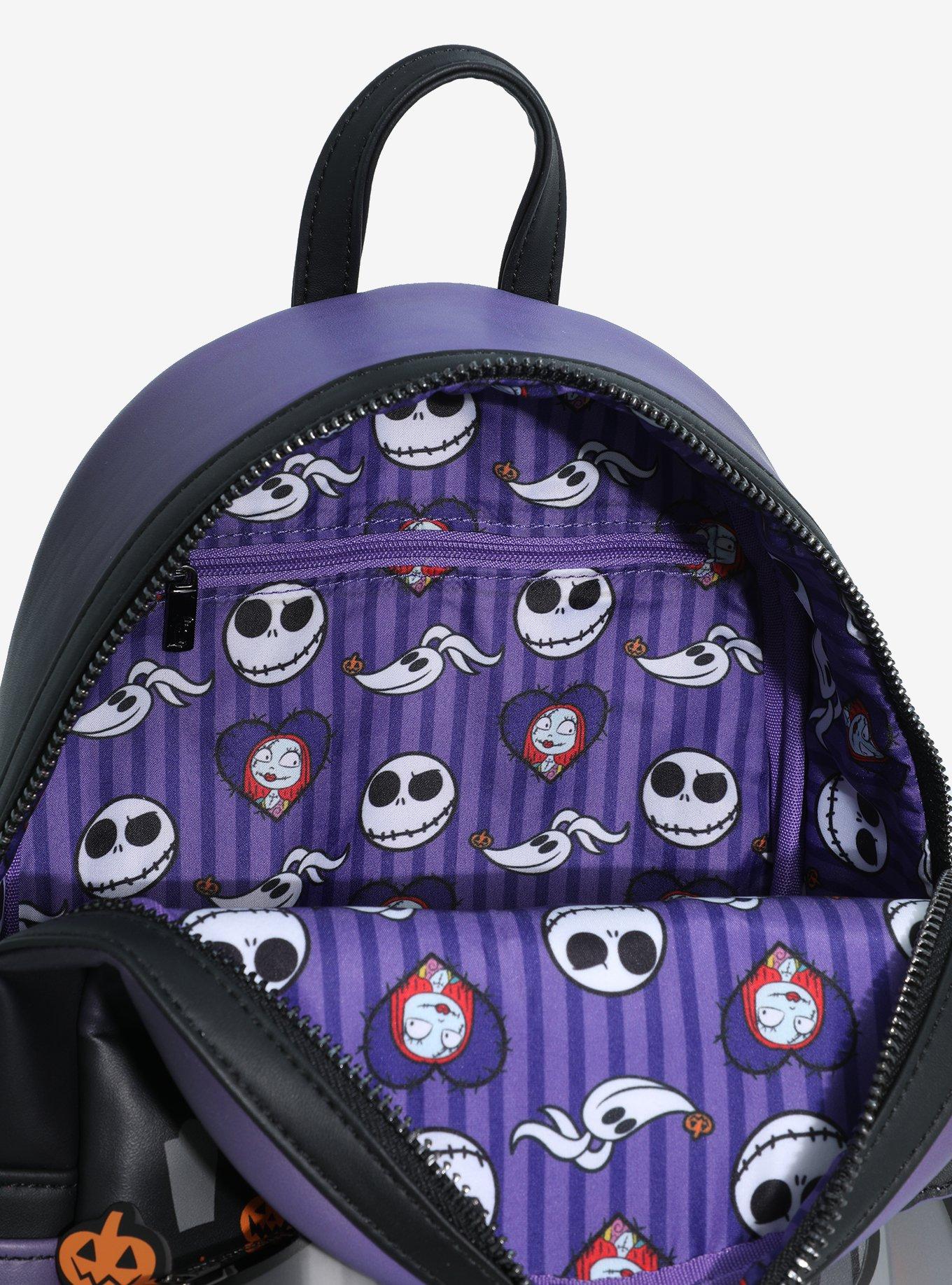 Loungefly Disney The Nightmare Before Christmas Graveyard Mini Backpack - BoxLunch Exclusive, , alternate