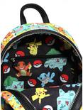 Loungefly Pokémon Starters Allover Print Mini Backpack - BoxLunch Exclusive, , alternate