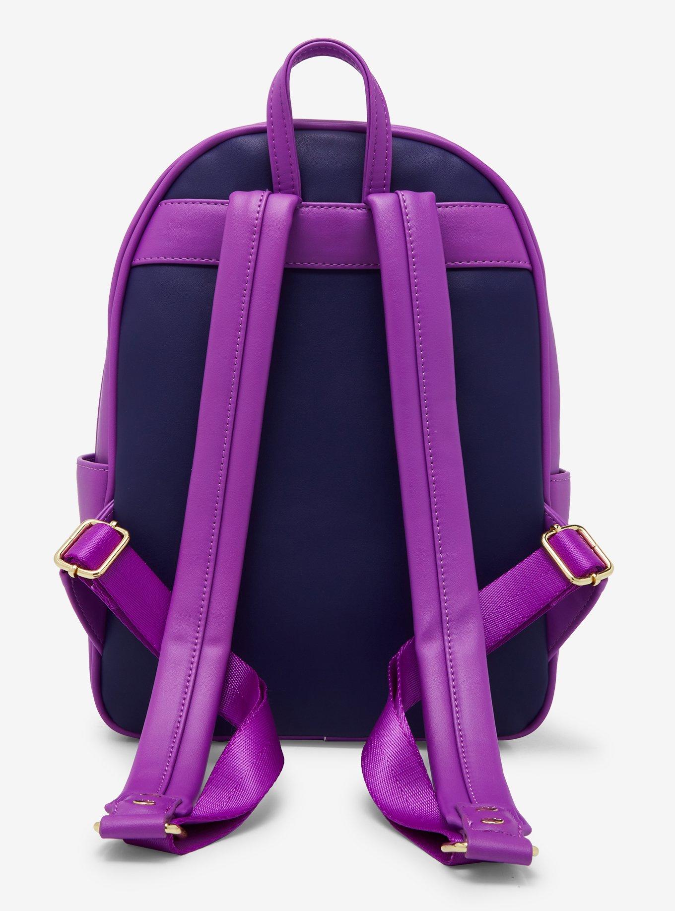 Loungefly Disney The Little Mermaid Characters Group Portrait Mini Backpack - BoxLunch Exclusive, , alternate