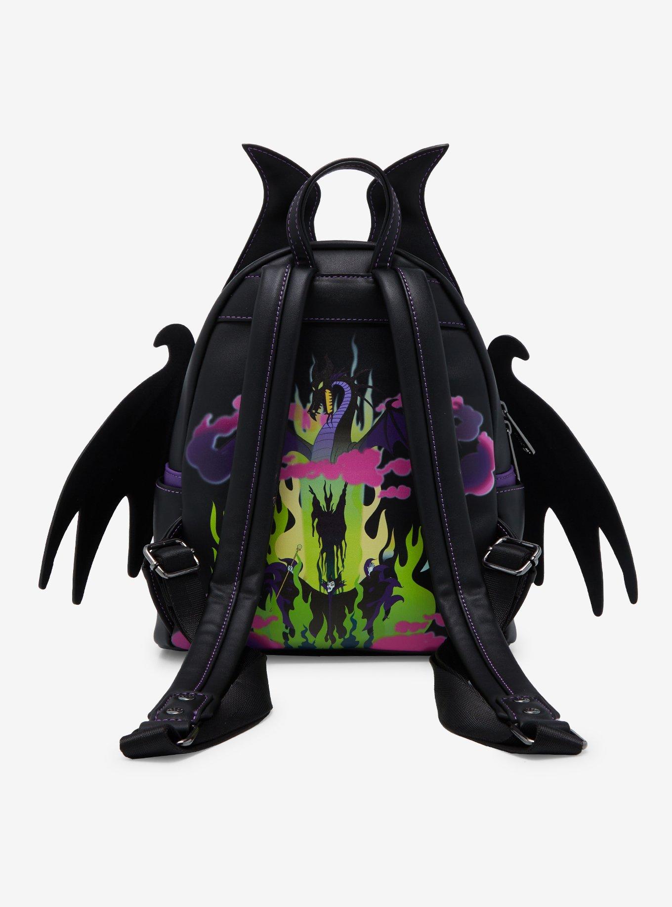 Loungefly Disney Sleeping Beauty Maleficent Figural Mini Backpack - BoxLunch Exclusive, , alternate