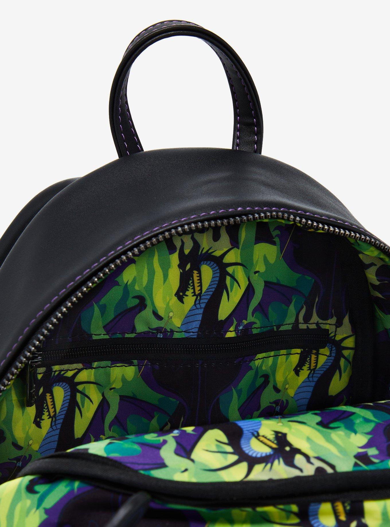 Loungefly Disney Sleeping Beauty Maleficent Figural Mini Backpack - BoxLunch Exclusive, , alternate