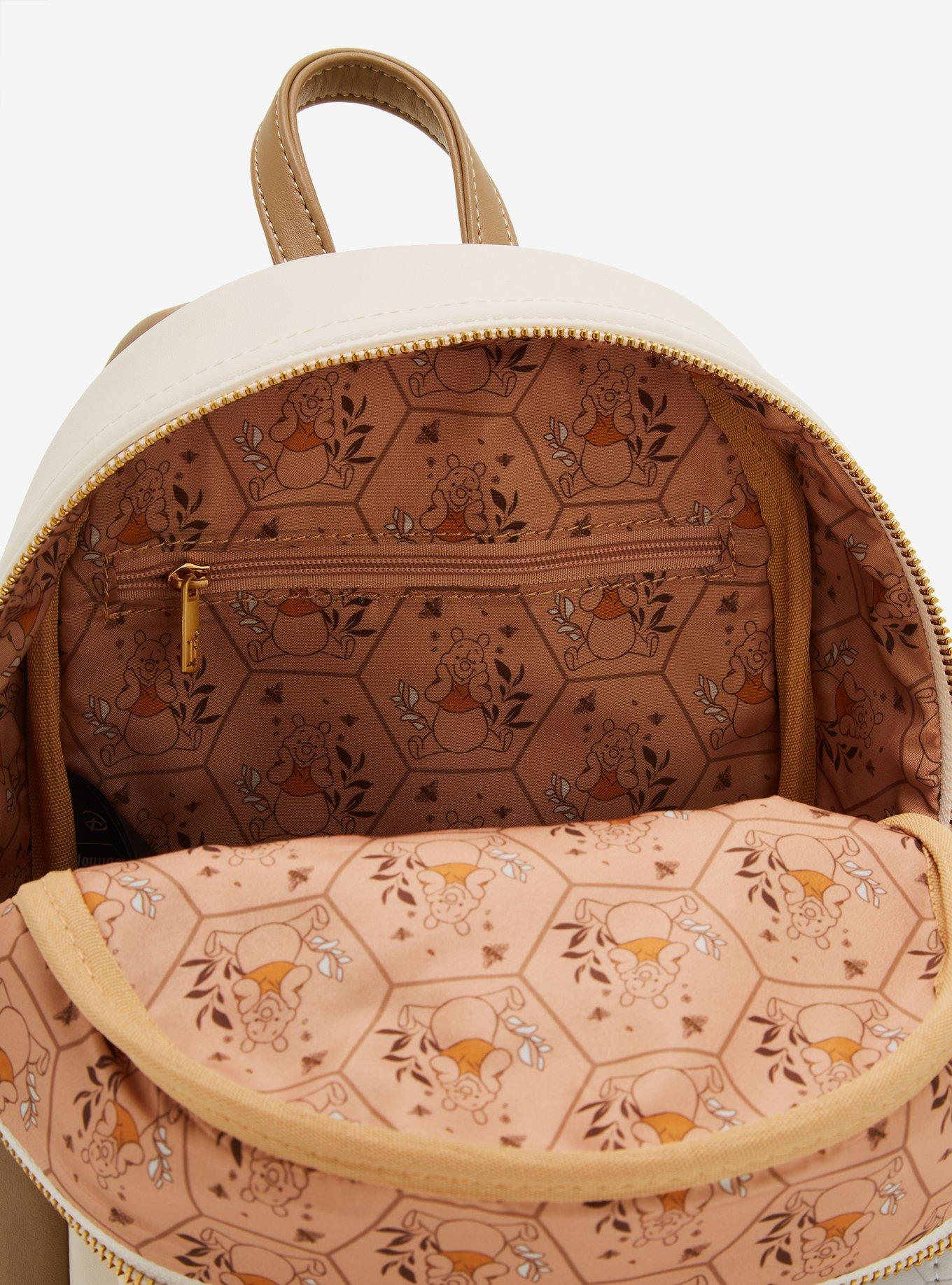 Loungefly Disney Winnie the Pooh Characters Honeycomb Mini Backpack - BoxLunch Exclusive, , alternate