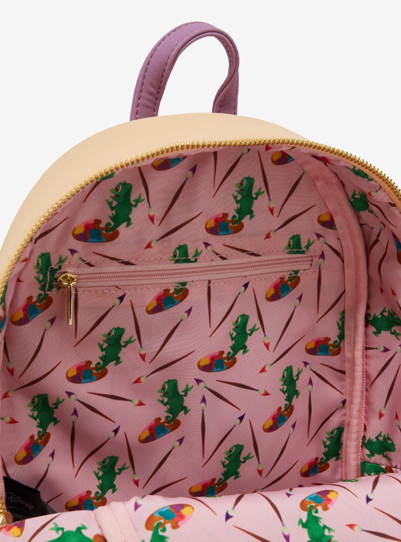 Loungefly Disney Tangled Rapunzel Art Mini Backpack - BoxLunch Exclusive, , alternate