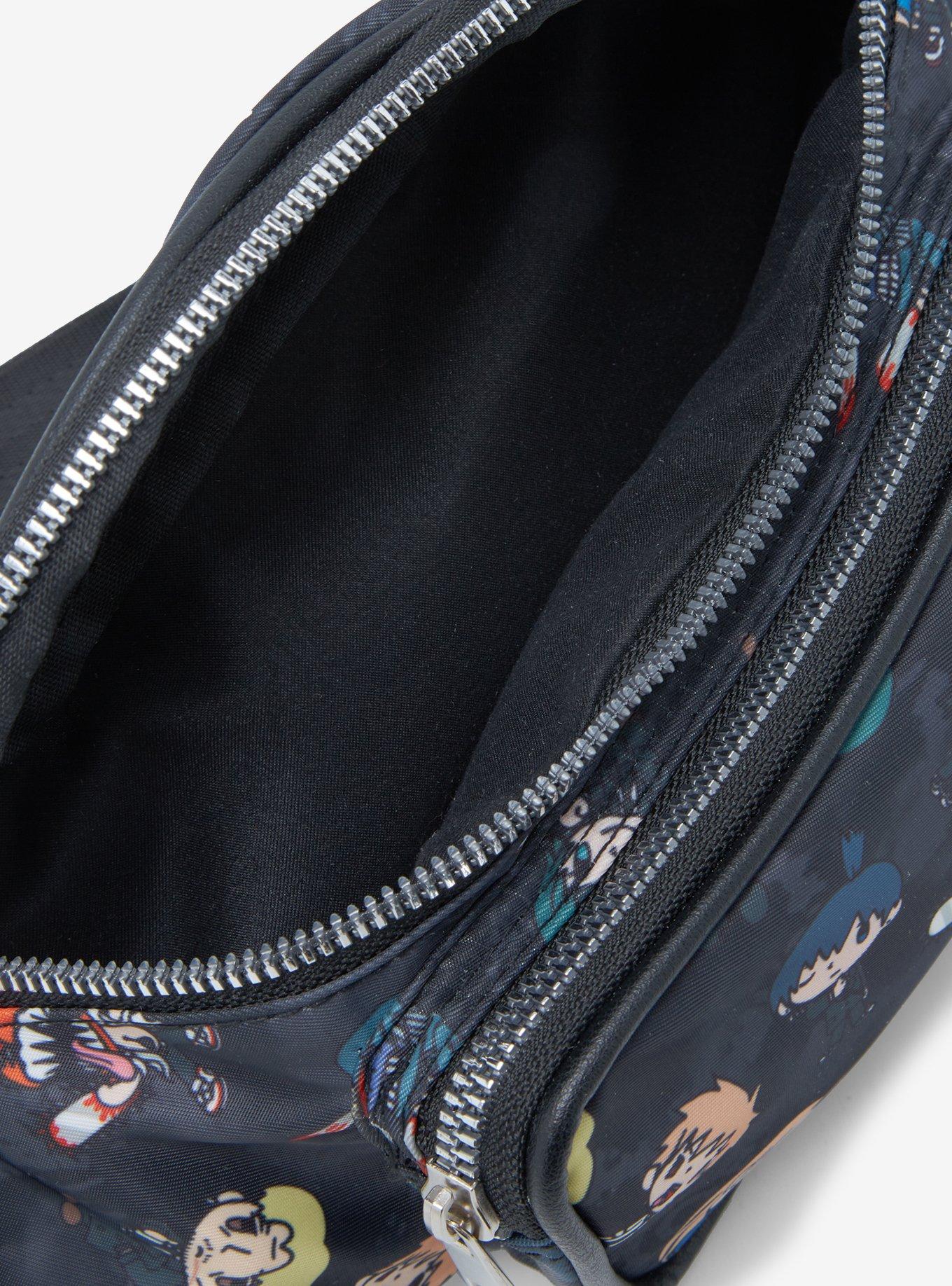 Chainsaw Man Character Allover Print Fanny Pack - BoxLunch Exclusive, , alternate