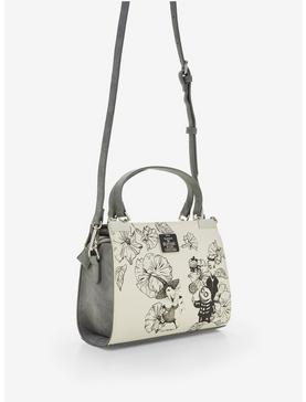 Disney The Nightmare Before Christmas Floral Sketch Characters Handbag - BoxLunch Exclusive, , hi-res